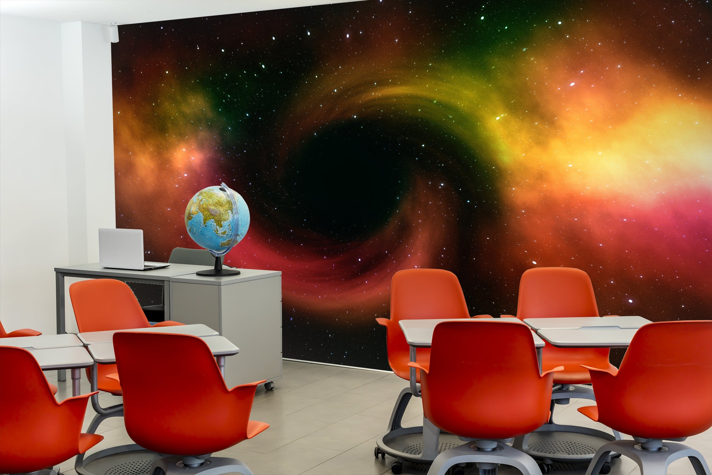 3D colorful universe 05 Wall Murals Wallpaper AJ Wallpaper 2