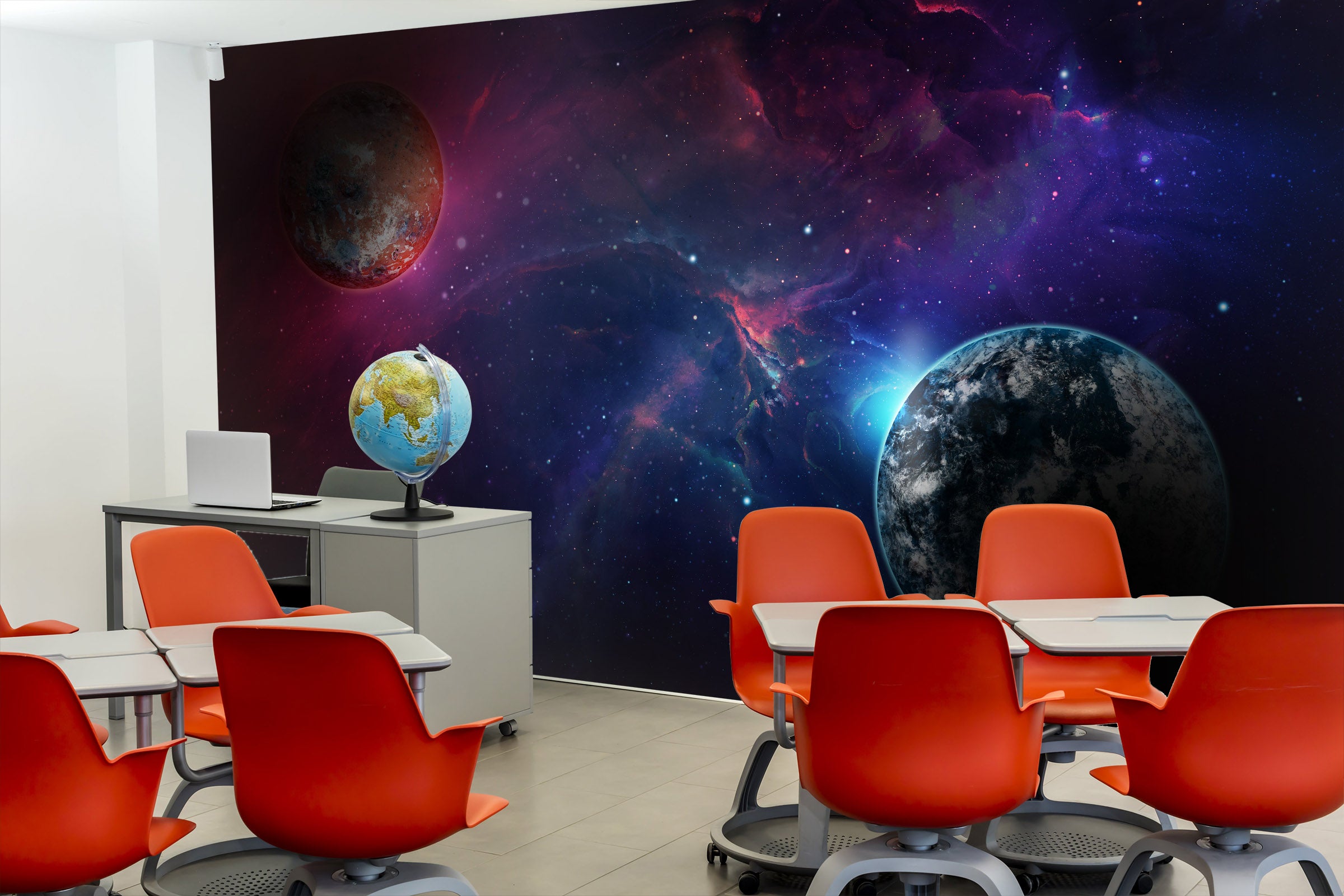 3D colorful Universe 38 Wall Murals Wallpaper AJ Wallpaper 2