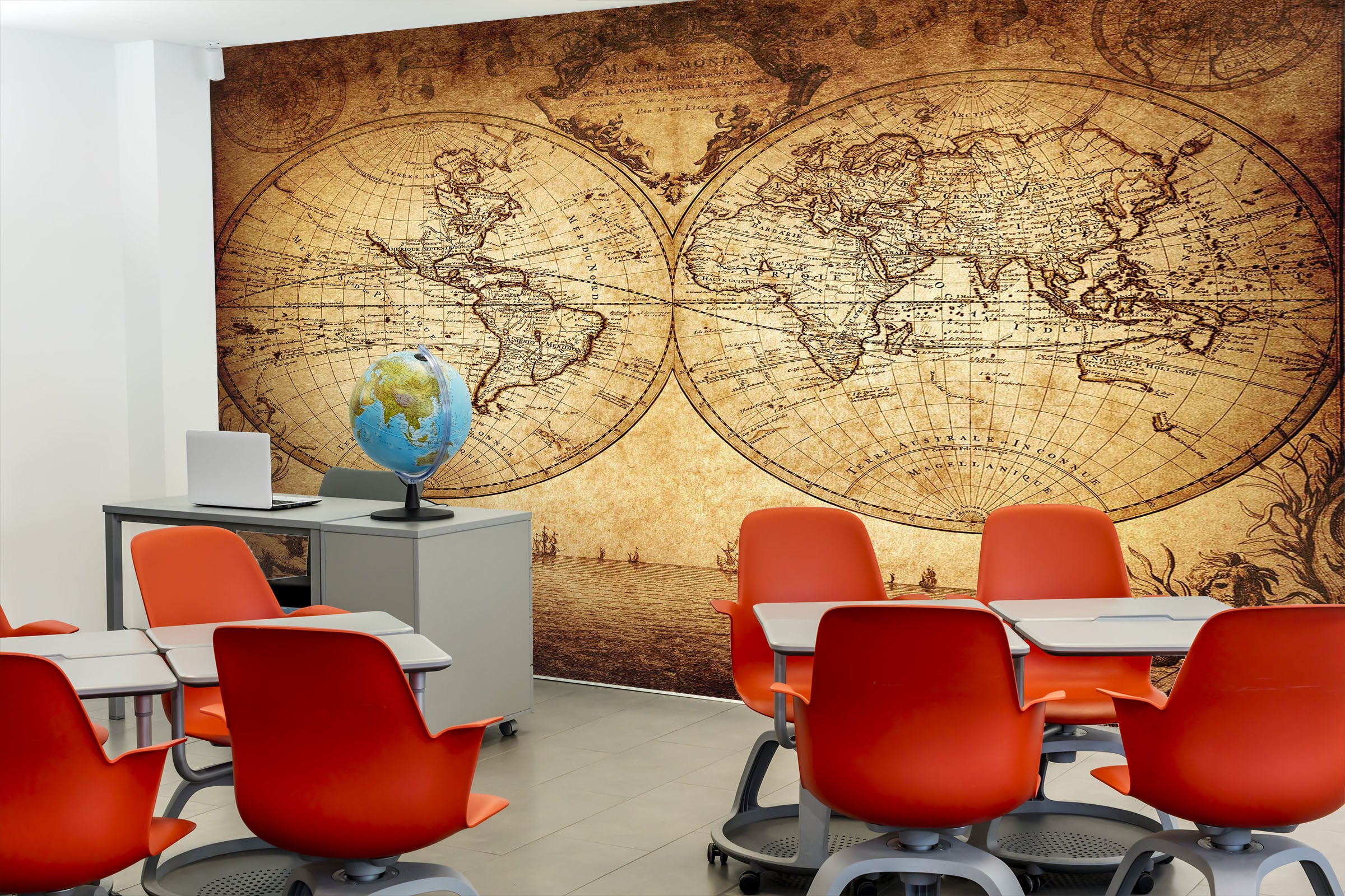 3D world map 47 Wall Murals Wallpaper AJ Wallpaper 2