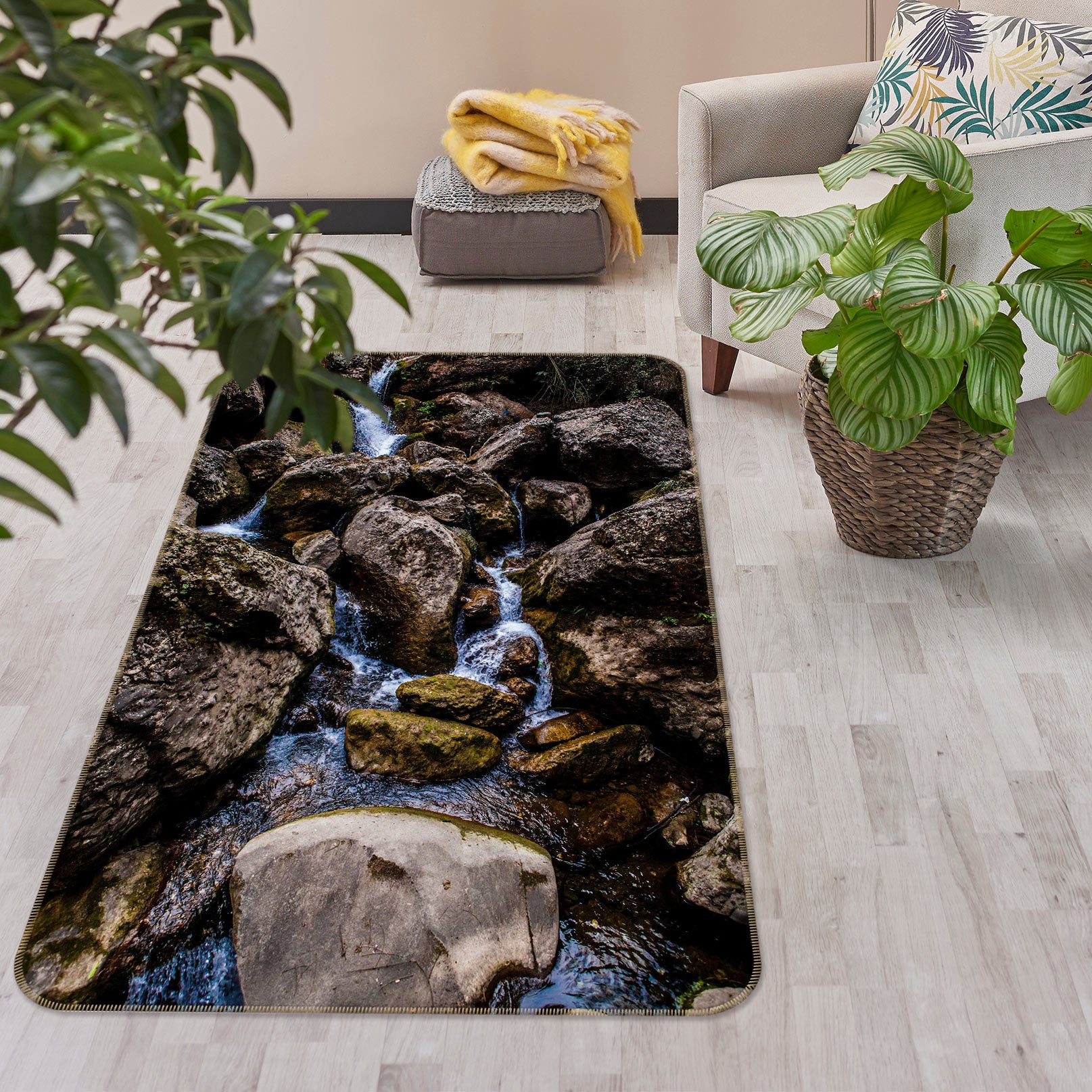 3D Stone 27019 Non Slip Rug Mat