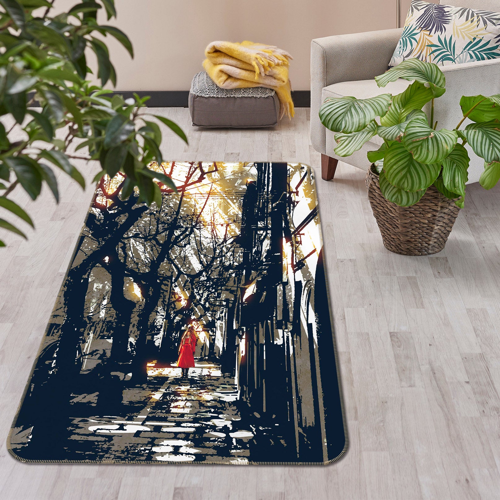 3D Street 33055 Non Slip Rug Mat