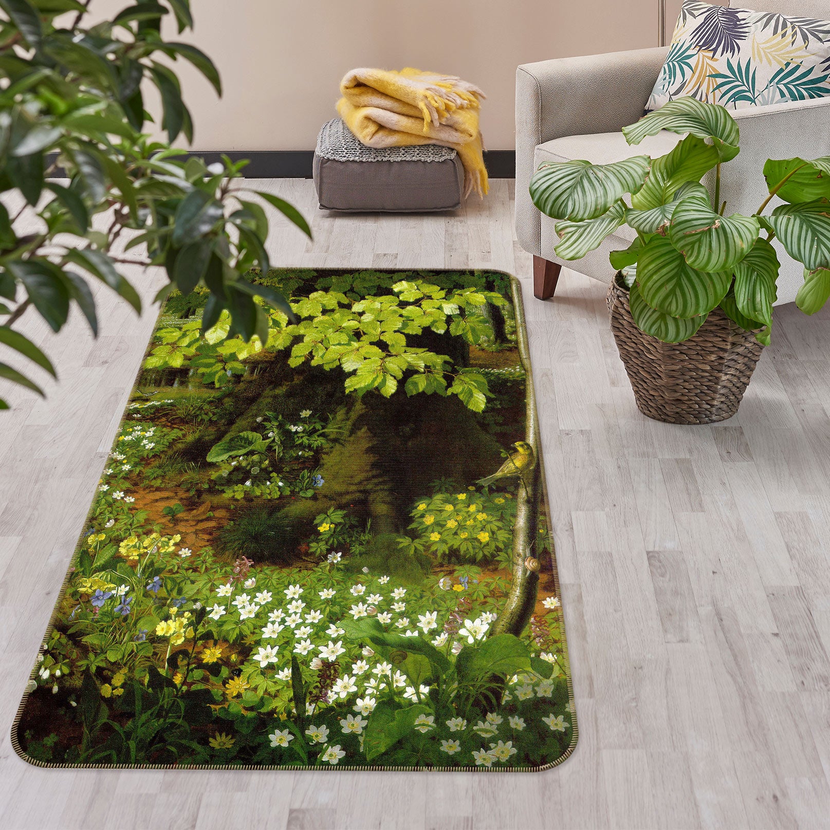 3D Jungle 76209 Non Slip Rug Mat