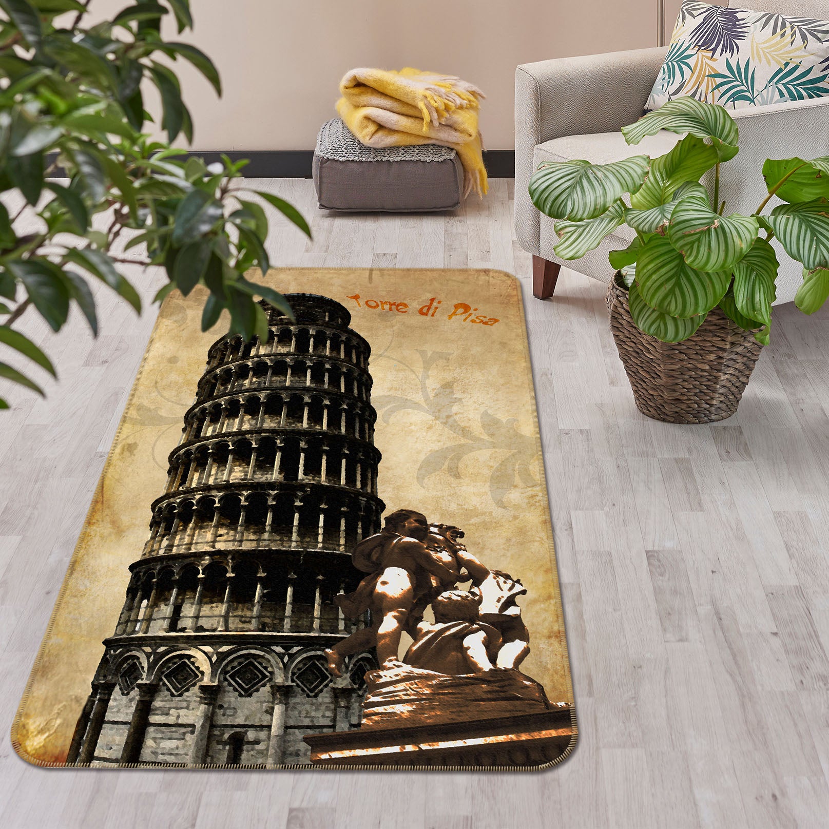 3D Building 32139 Non Slip Rug Mat