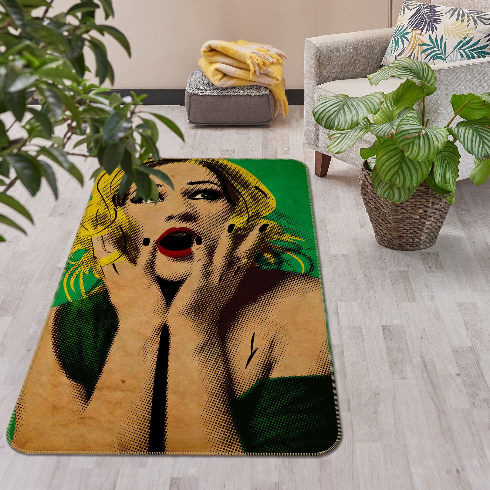 3D Beauty 35247 Non Slip Rug Mat