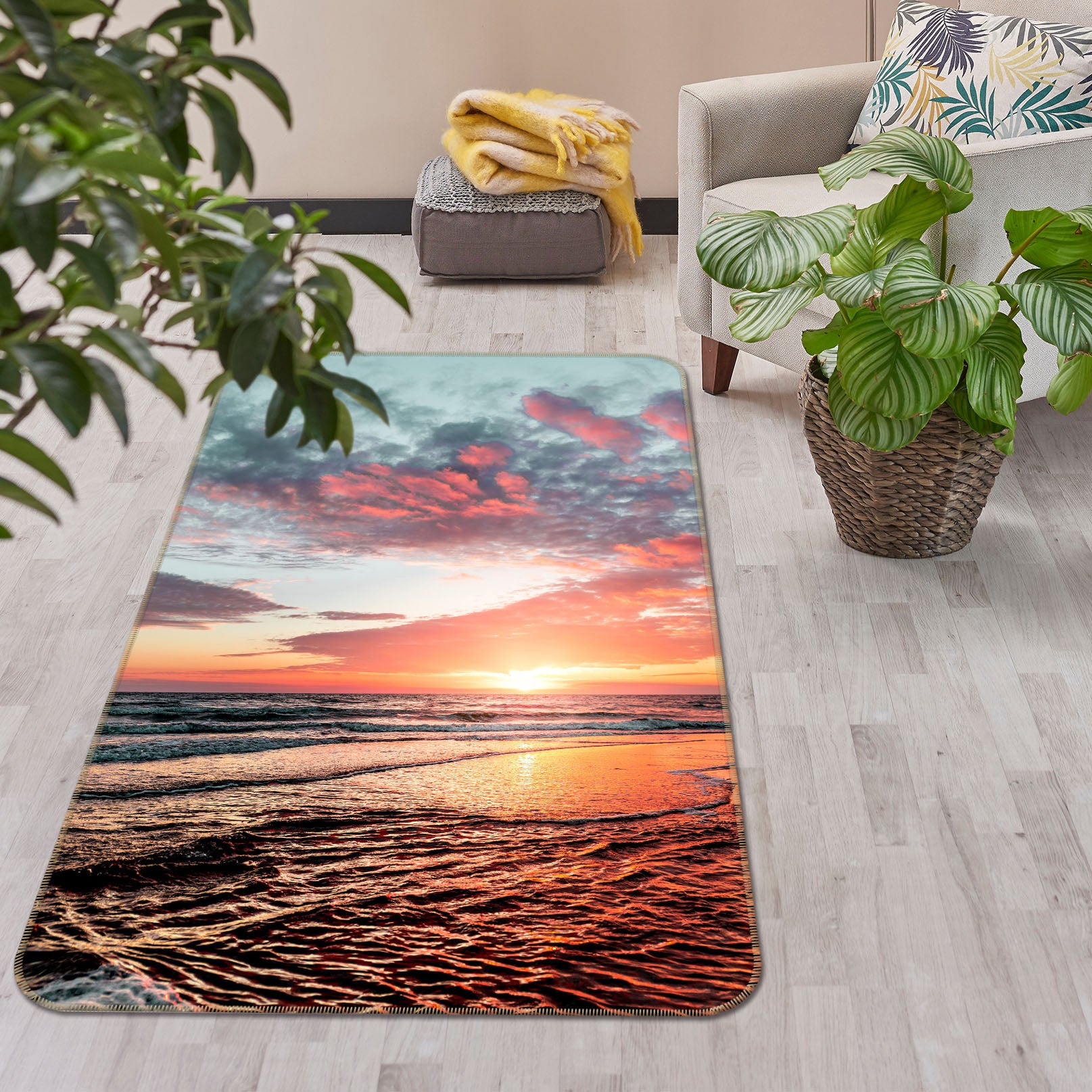 3D Seaside 27150 Non Slip Rug Mat
