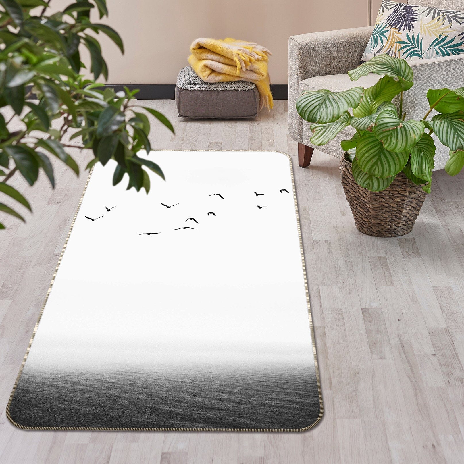 3D The Seaside 1021 Boris Draschoff Rug Non Slip Rug Mat Mat AJ Creativity Home