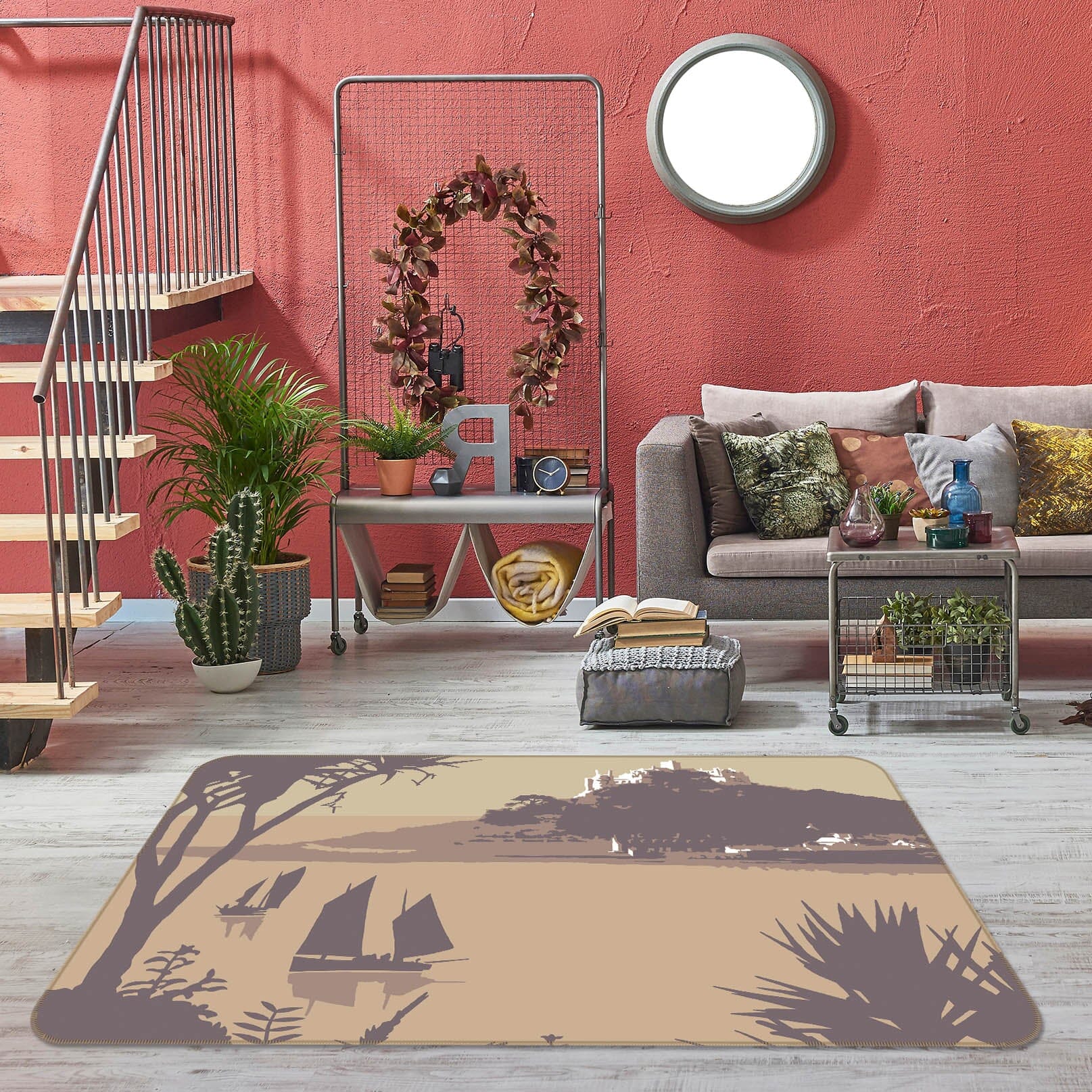 3D Marazion 1165 Steve Read Rug Non Slip Rug Mat Mat AJ Creativity Home
