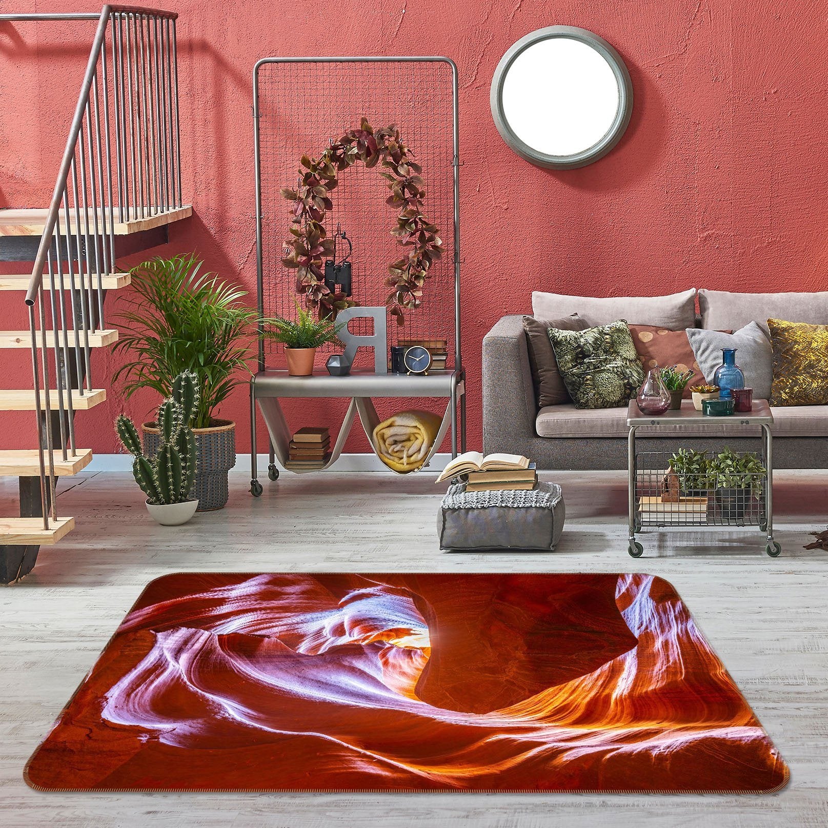 3D Abstract Pattern 1054 Marco Carmassi Rug Non Slip Rug Mat Mat AJ Creativity Home