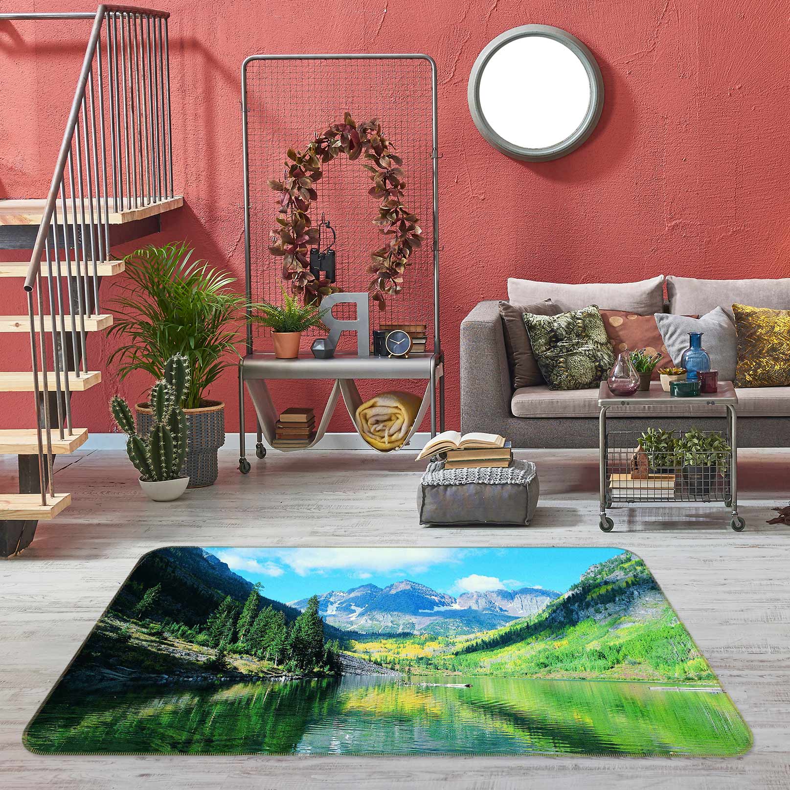 3D Landscape 75274 Non Slip Rug Mat