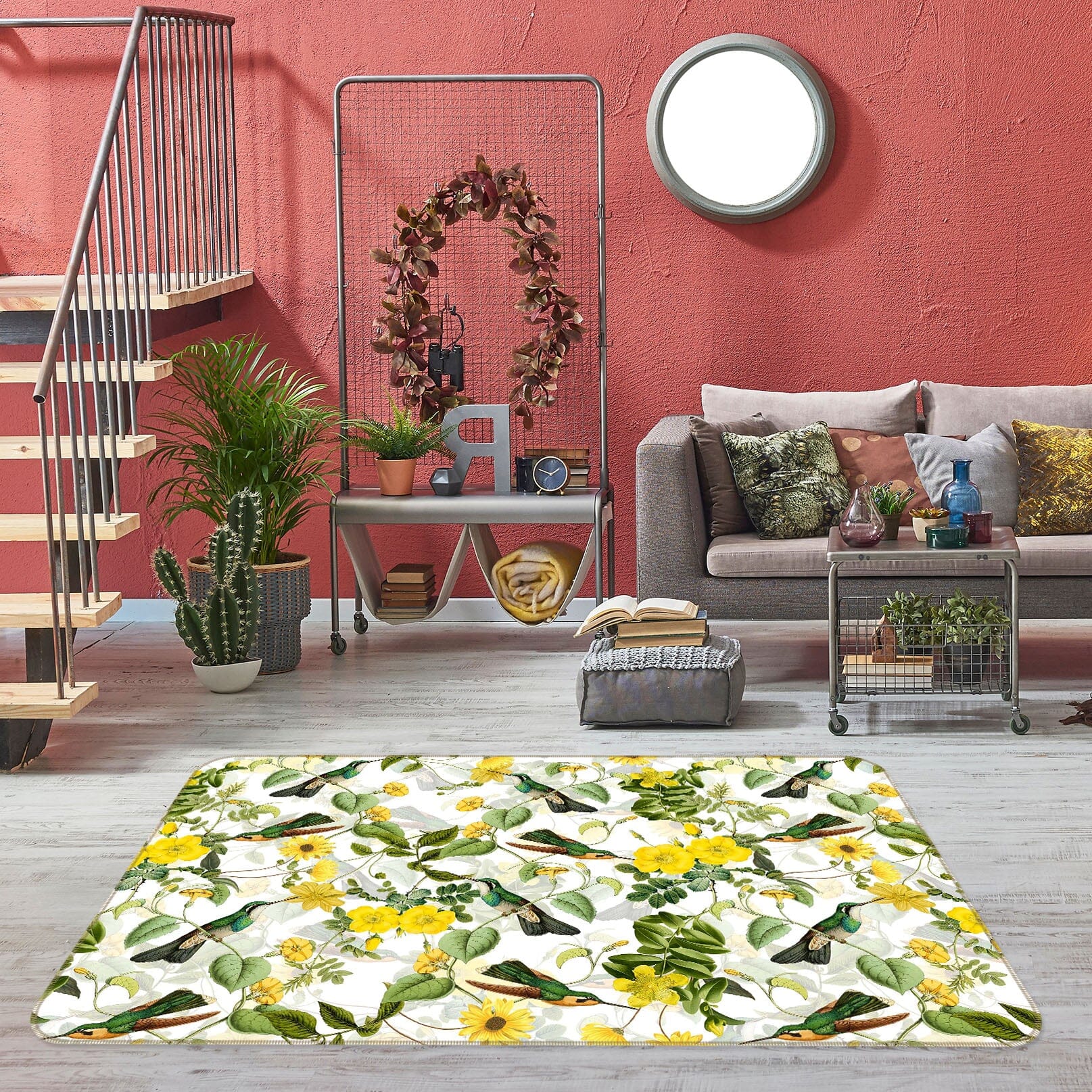 3D Golden Summer 165 Uta Naumann Rug Non Slip Rug Mat Mat AJ Creativity Home