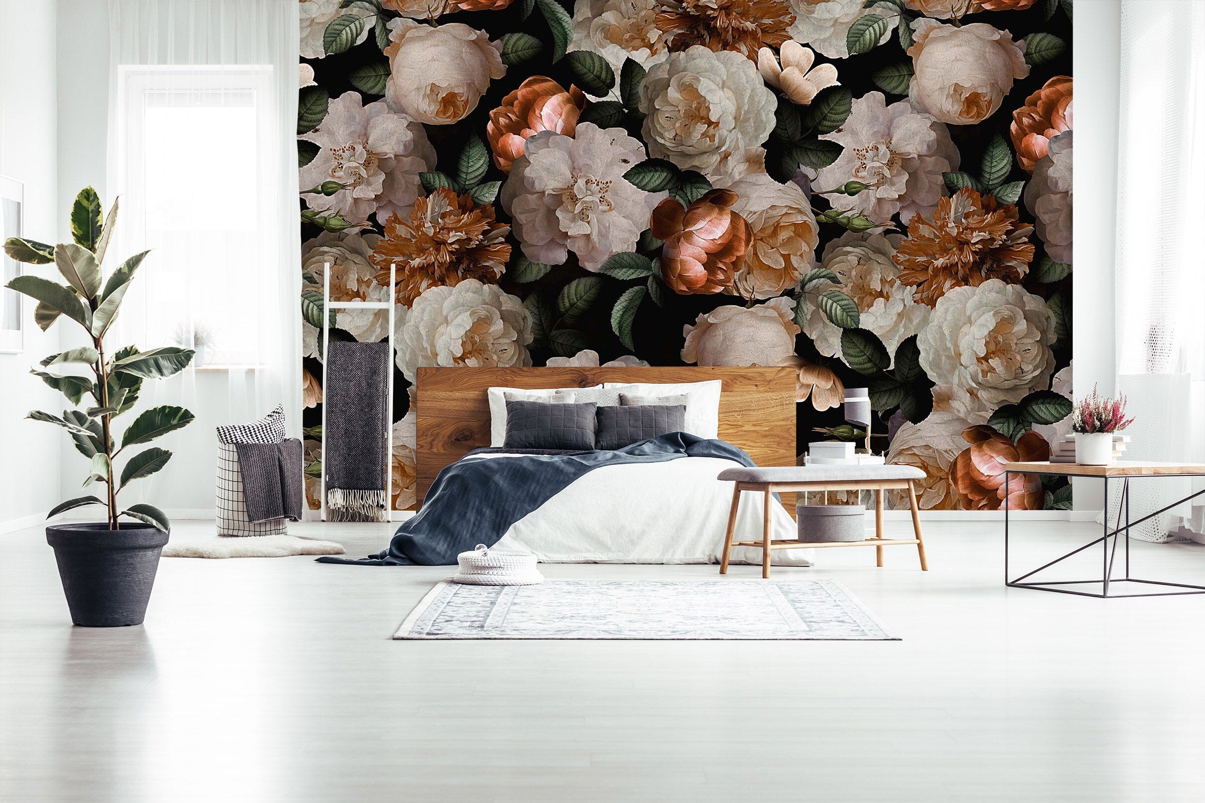3D Painted Flowers 108 Uta Naumann Wall Mural Wall Murals Wallpaper AJ Wallpaper 2