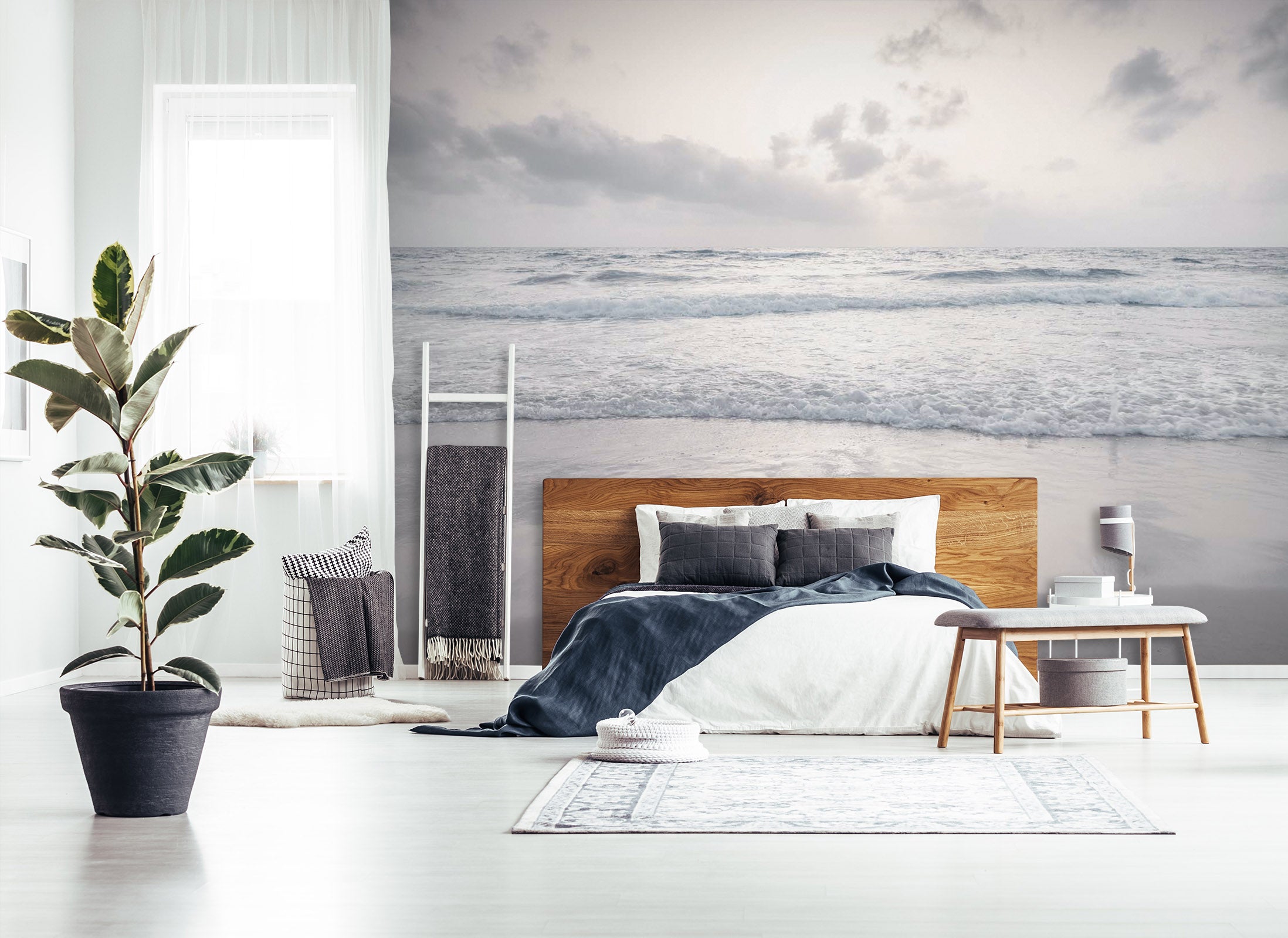 3D Surf Beach 021 Assaf Frank Wall Mural Wall Murals