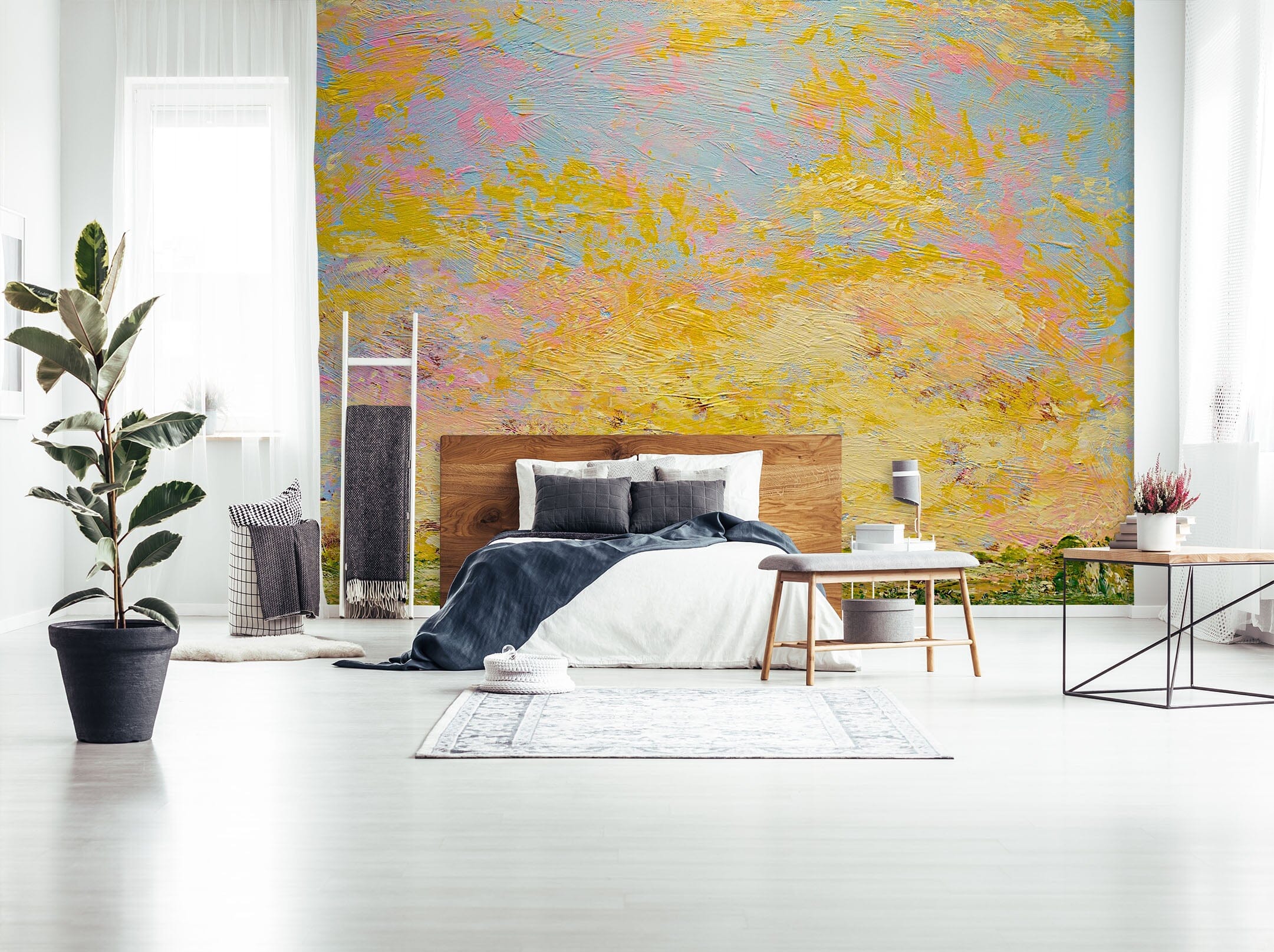 3D Abstract Flowers 186 Allan P. Friedlander Wall Mural Wall Murals Wallpaper AJ Wallpaper 2
