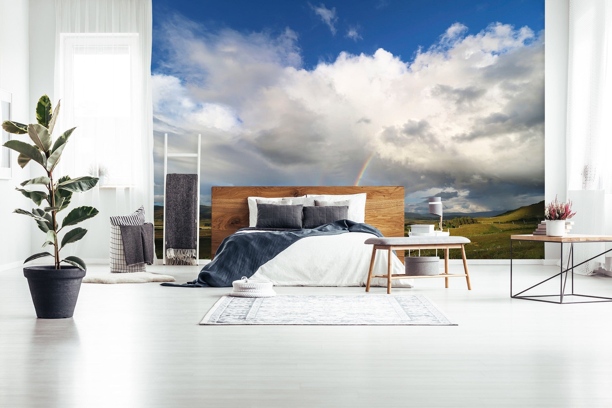 3D Grassland Clouds 116 Jerry LoFaro Wall Mural Wall Murals Wallpaper AJ Wallpaper 2