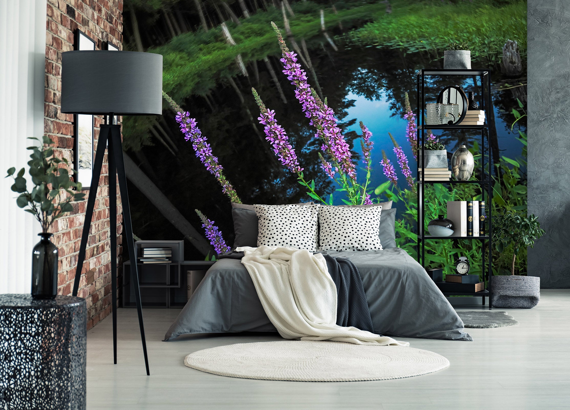 3D Purple Reign 85007 Jerry LoFaro Wall Mural Wall Murals