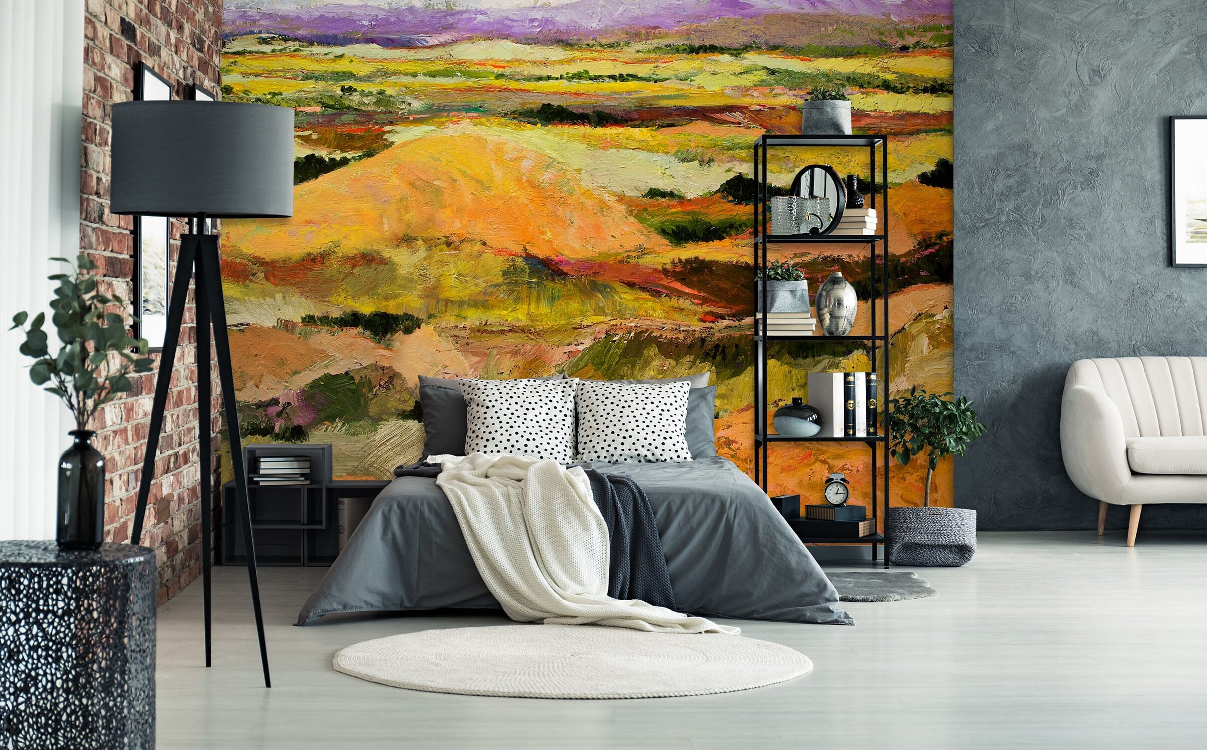 3D Golden Steppe 182 Allan P. Friedlander Wall Mural Wall Murals Wallpaper AJ Wallpaper 2