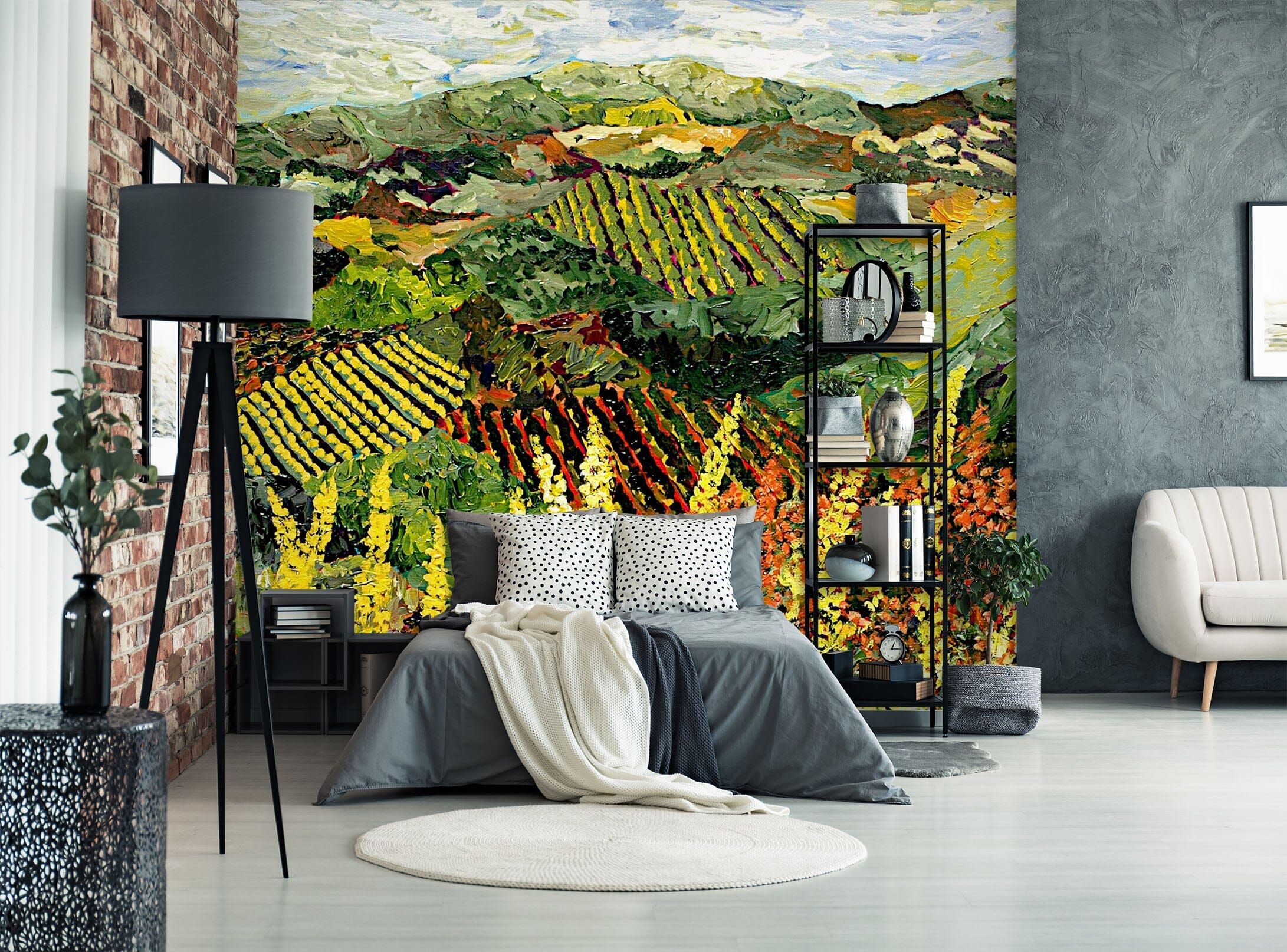 3D Summer Garden 129 Allan P. Friedlander Wall Mural Wall Murals Wallpaper AJ Wallpaper 2