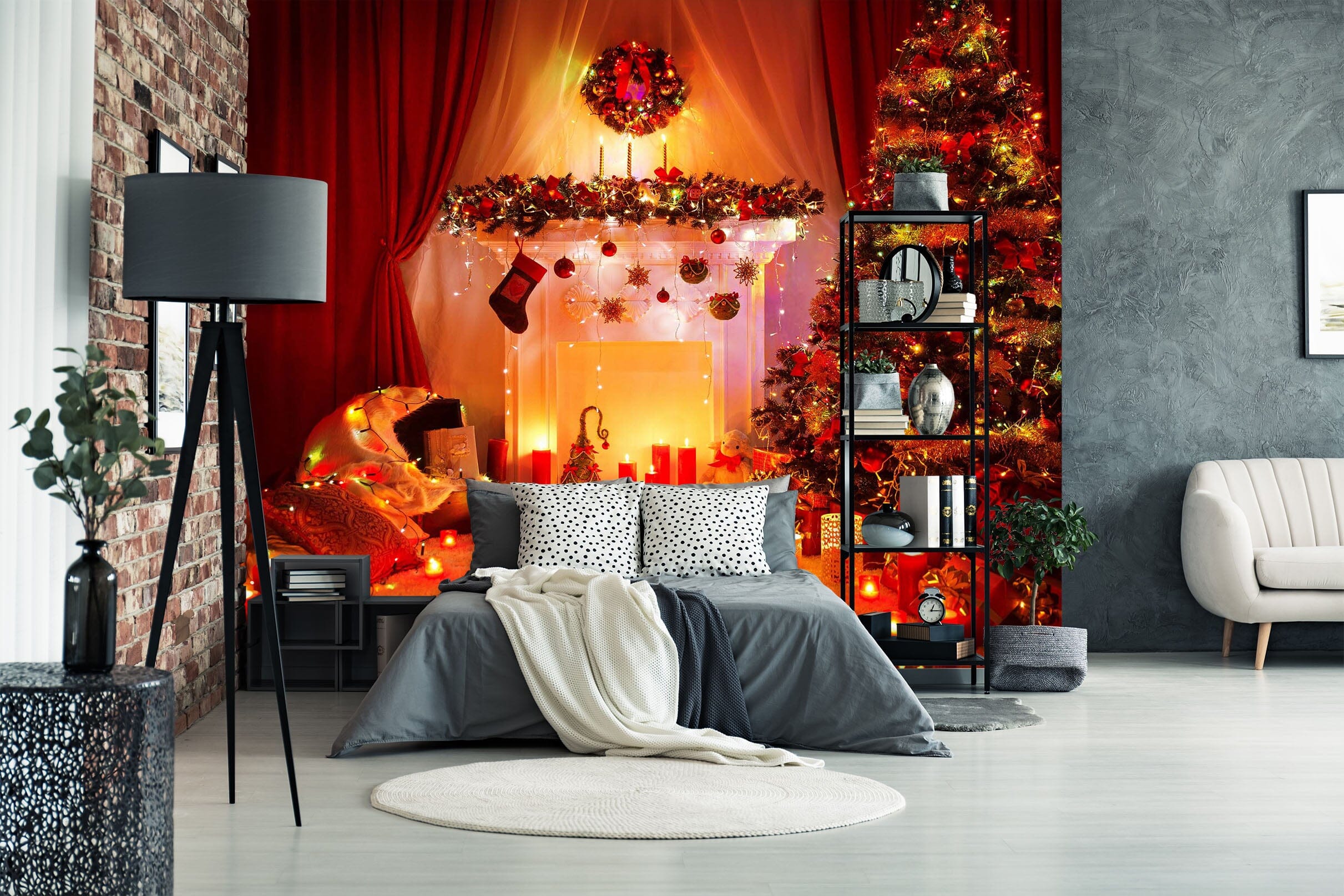 3D Romantic Room 2026 Wall Murals Wallpaper AJ Wallpaper 2