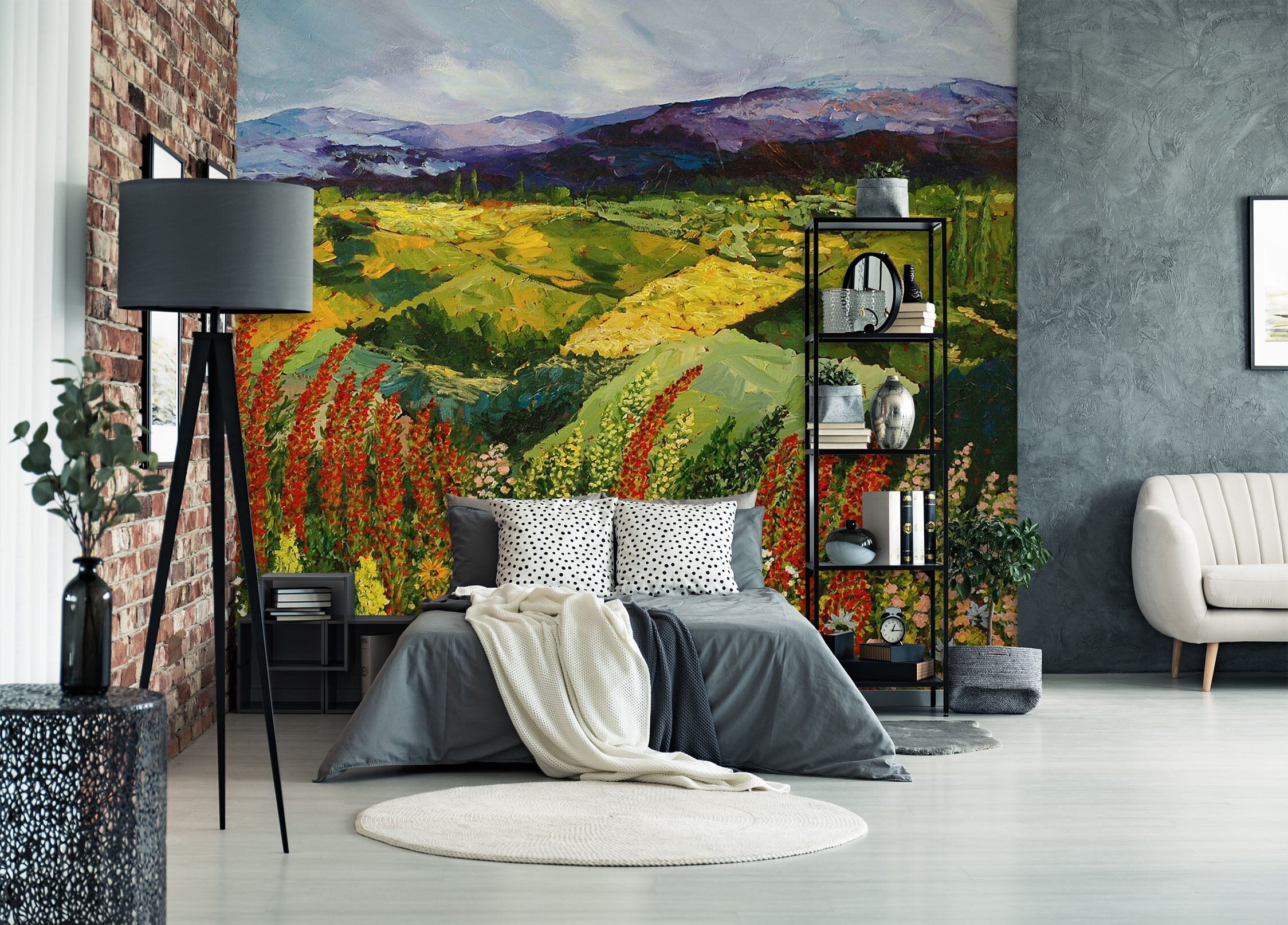 3D Autumn Valley 135 Allan P. Friedlander Wall Mural Wall Murals Wallpaper AJ Wallpaper 2