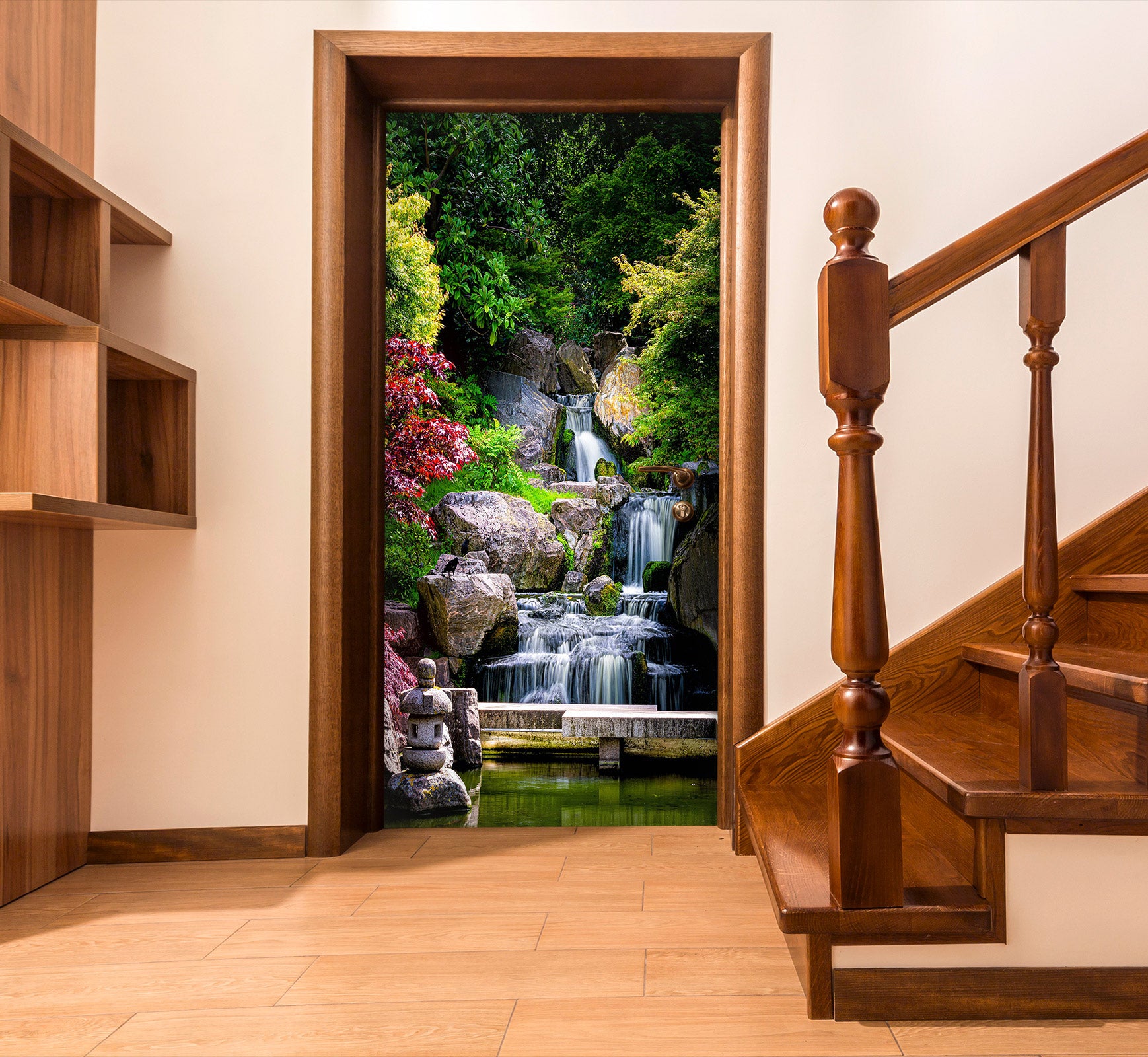 3D Waterfall 24168 Door Mural