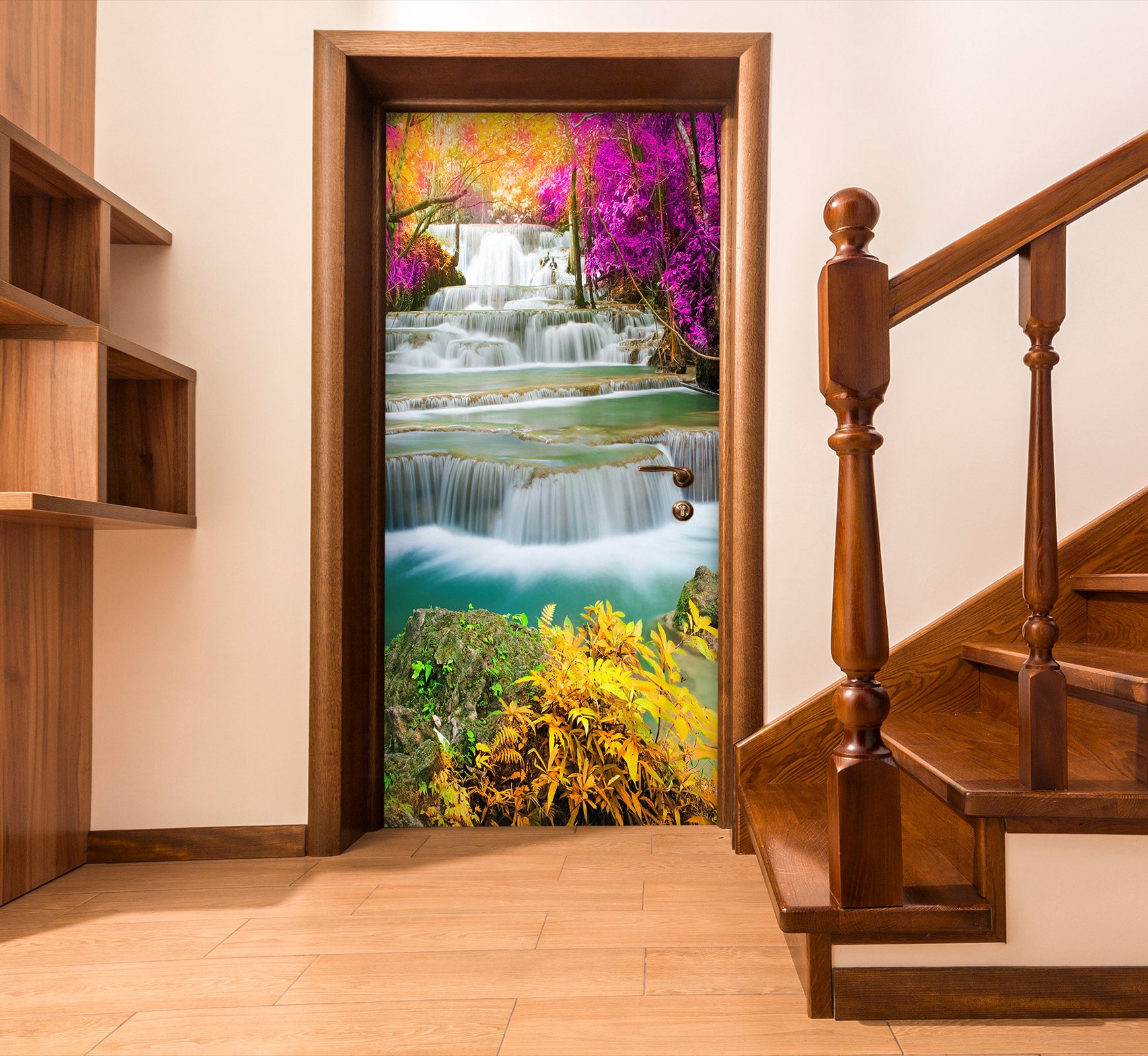 3D Waterfall 24099 Door Mural