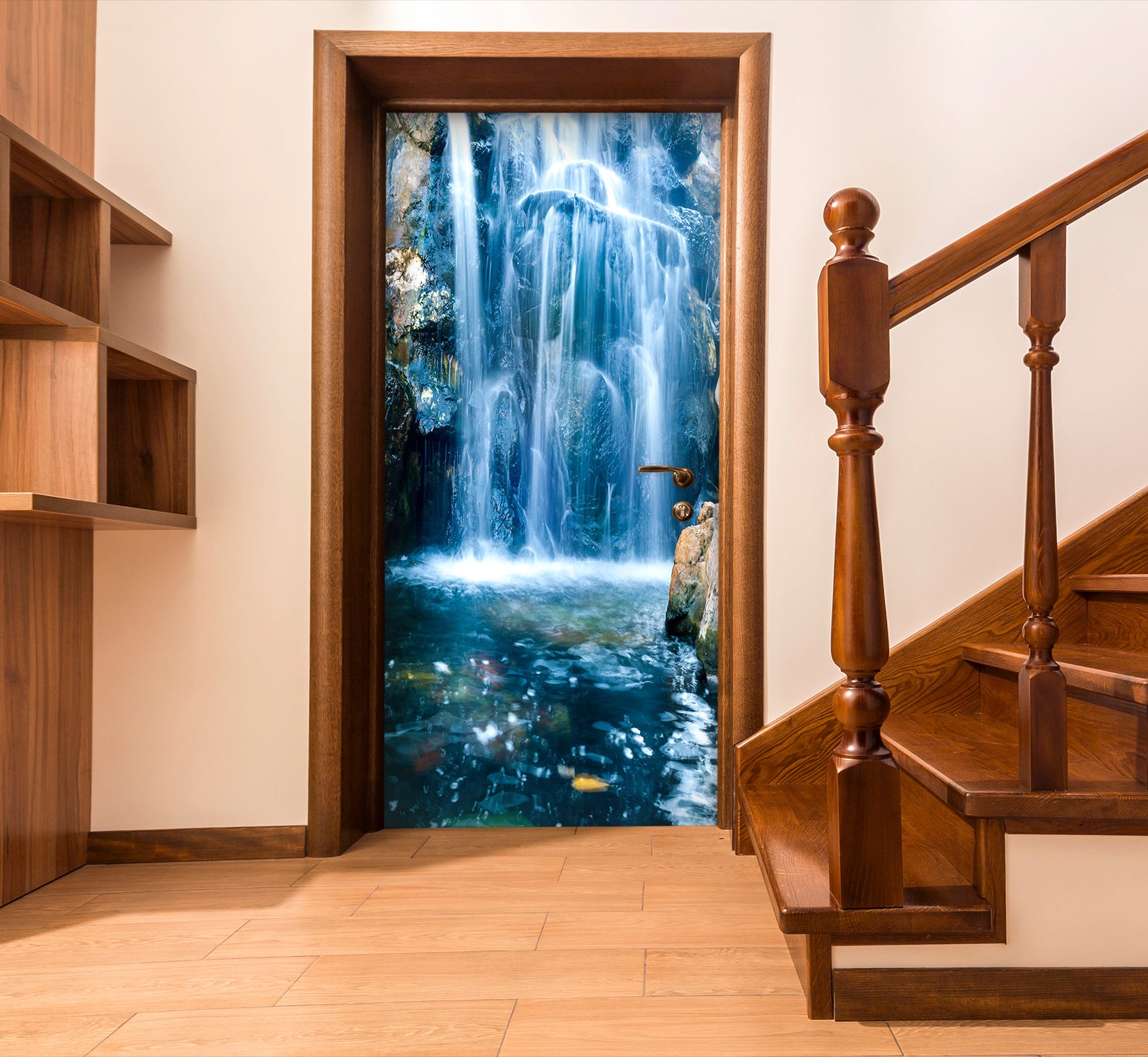 3D Waterfall 24125 Door Mural
