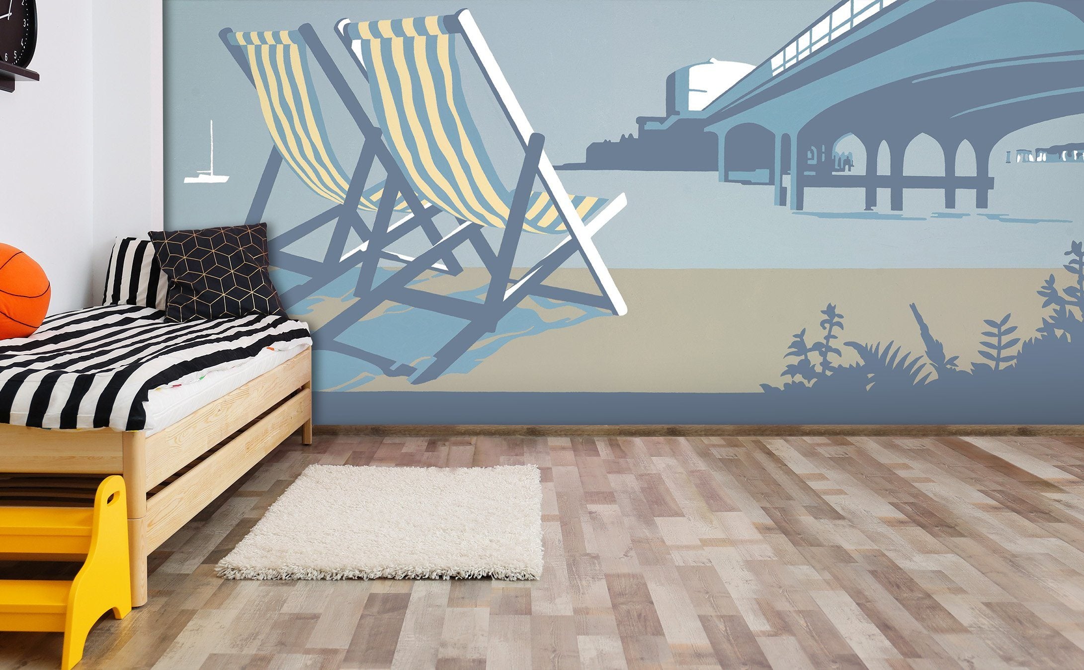 3D Bournemouth Pier 1398 Steve Read Wall Mural Wall Murals Wallpaper AJ Wallpaper 2