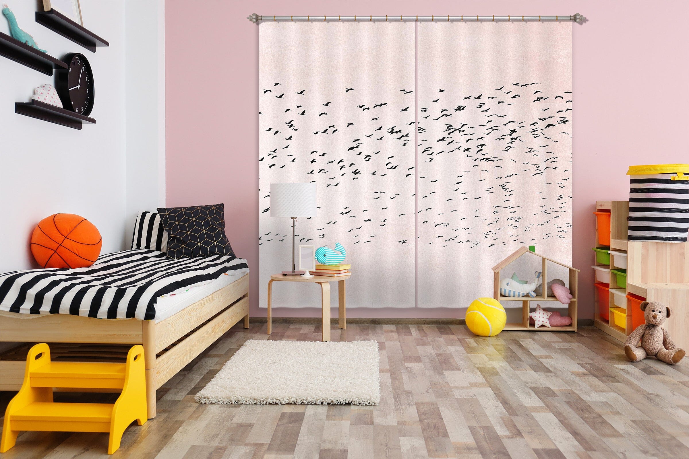 3D Moving On 048 Boris Draschoff Curtain Curtains Drapes Curtains AJ Creativity Home