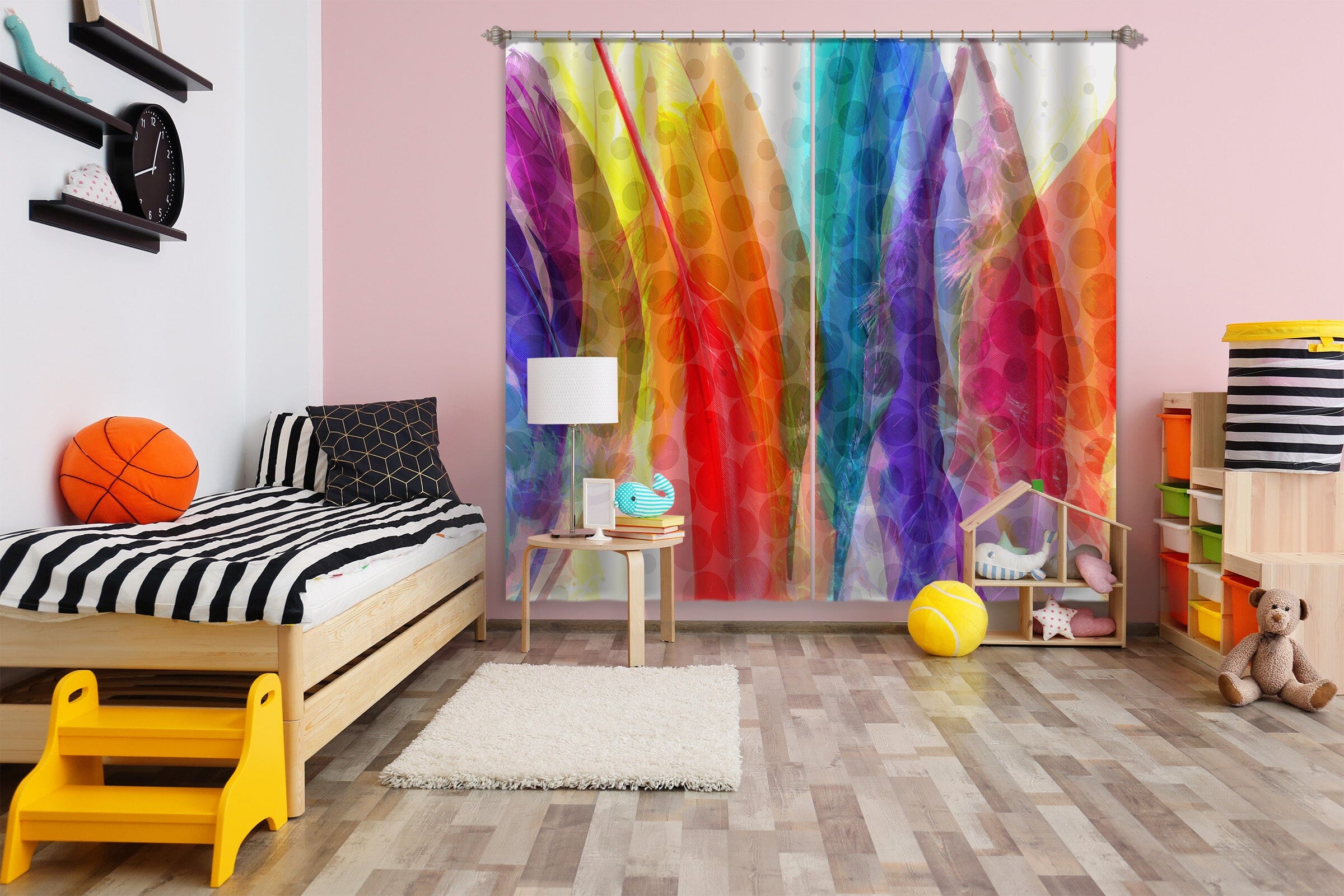 3D Happy Day 046 Shandra Smith Curtain Curtains Drapes Curtains AJ Creativity Home