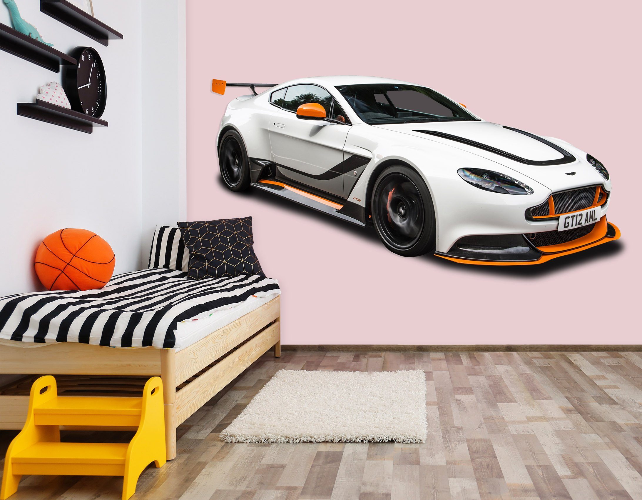 3D Aston Martin White 178 Vehicles Wallpaper AJ Wallpaper