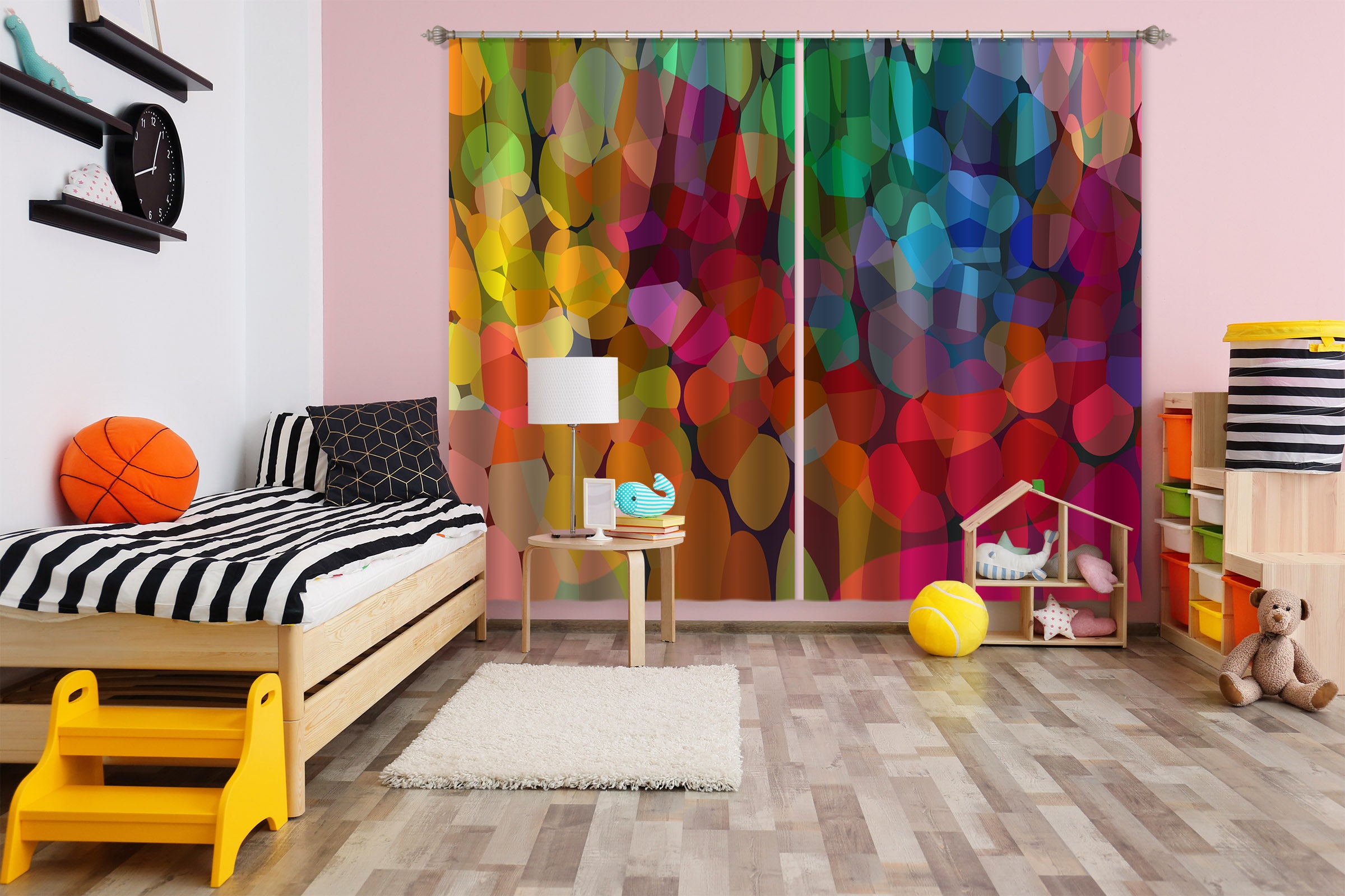 3D Aura Shandra Smith 70067 Shandra Smith Curtain Curtains Drapes