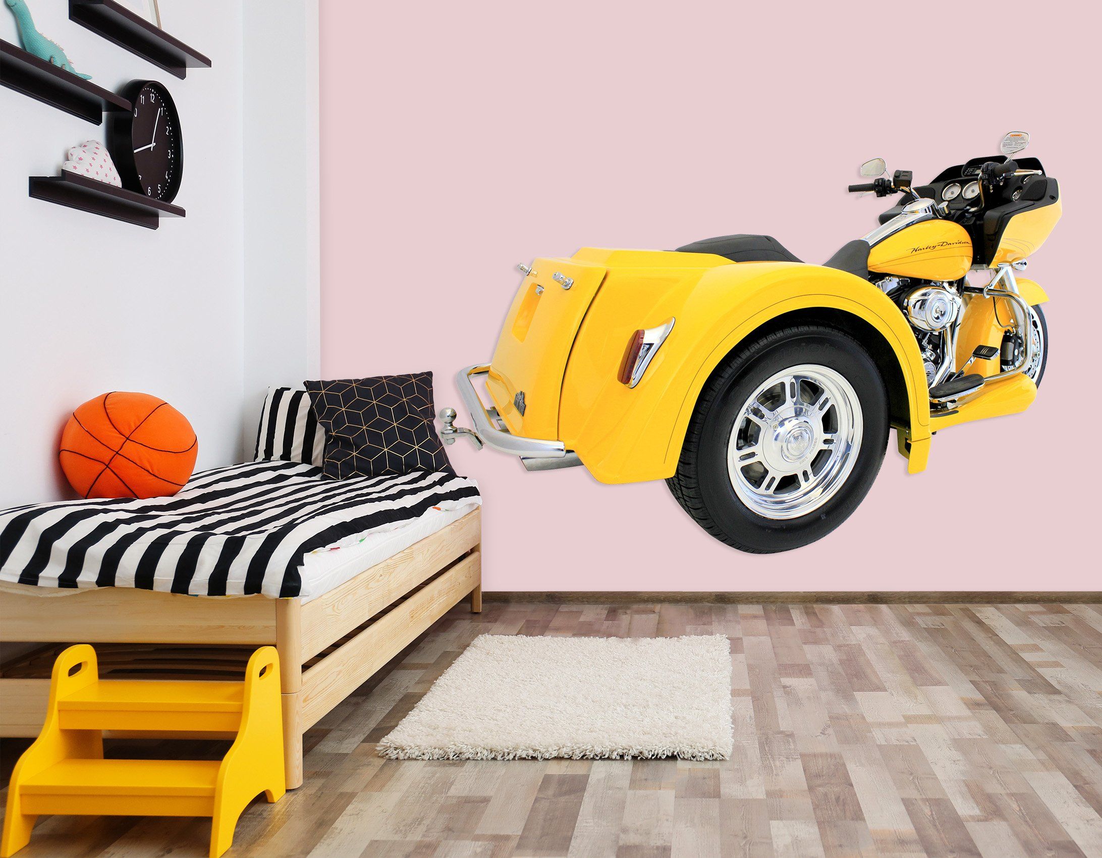 3D Yellow Front 227 Vehicles Wallpaper AJ Wallpaper