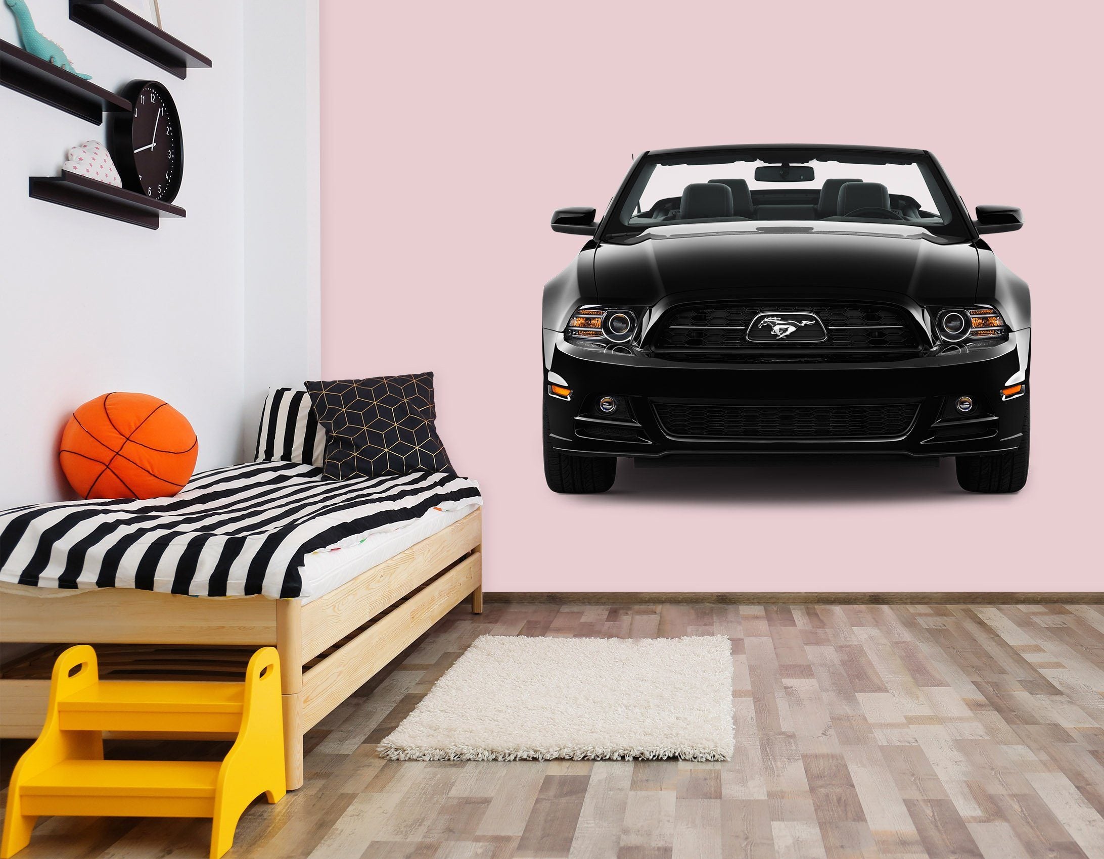 3D Mustang Black 192 Vehicles Wallpaper AJ Wallpaper