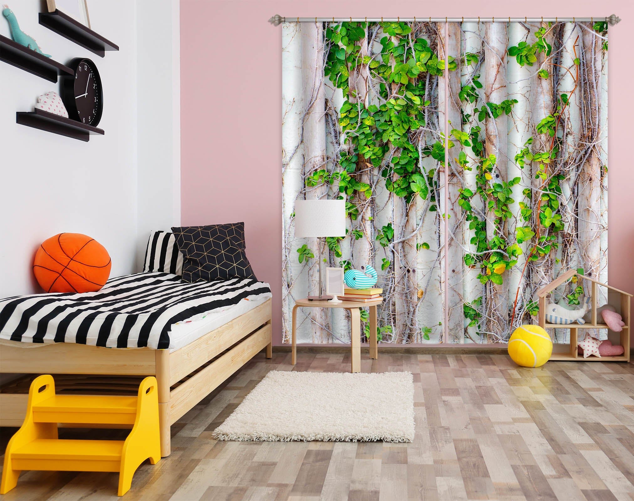 3D Creeper 717 Curtains Drapes Wallpaper AJ Wallpaper