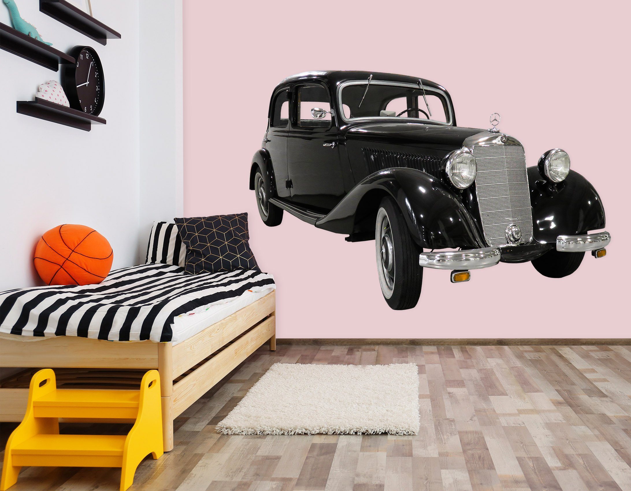 3D Traffic Black 0239 Vehicles Wallpaper AJ Wallpaper