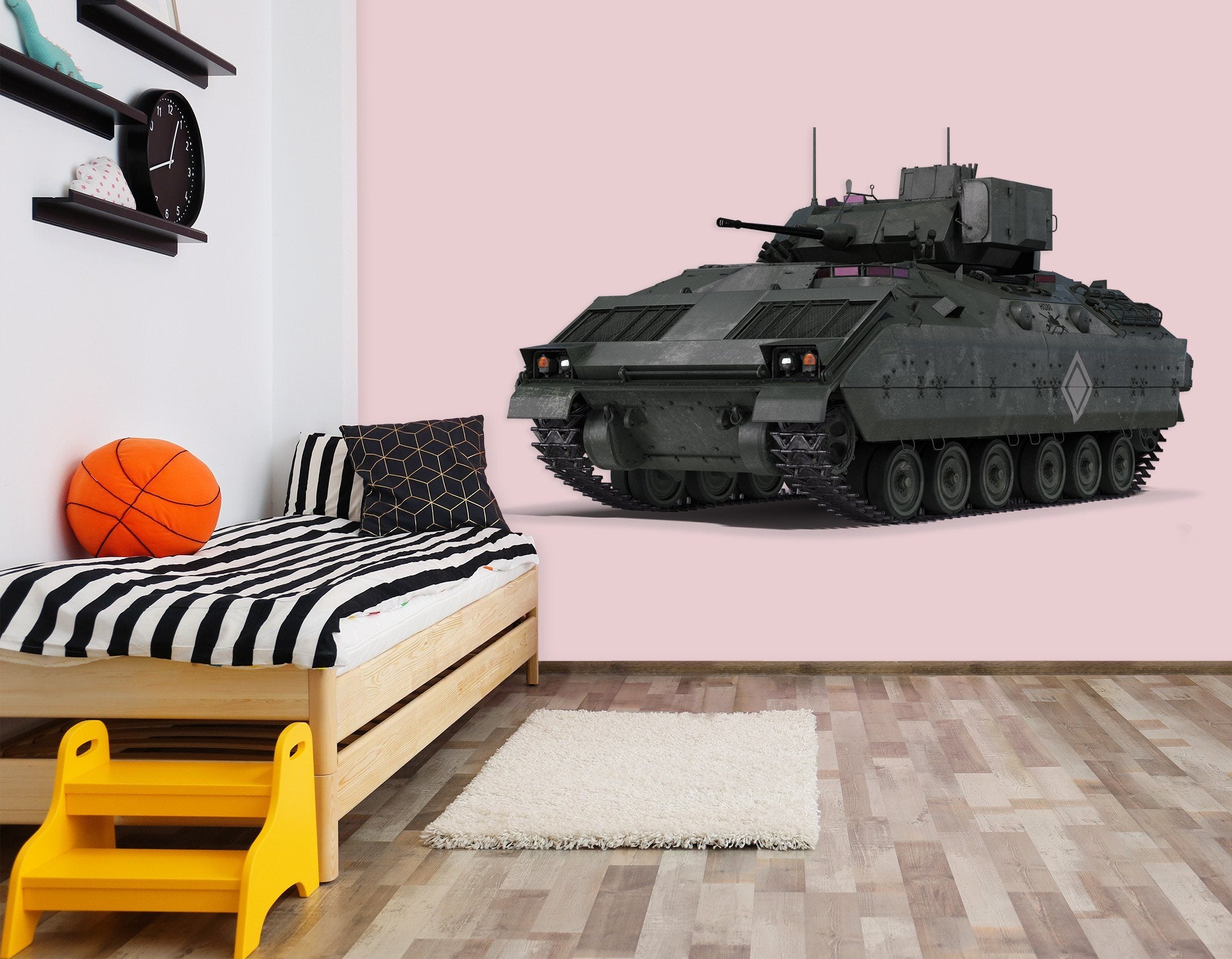 3D Tank Black 281 Vehicles Wallpaper AJ Wallpaper