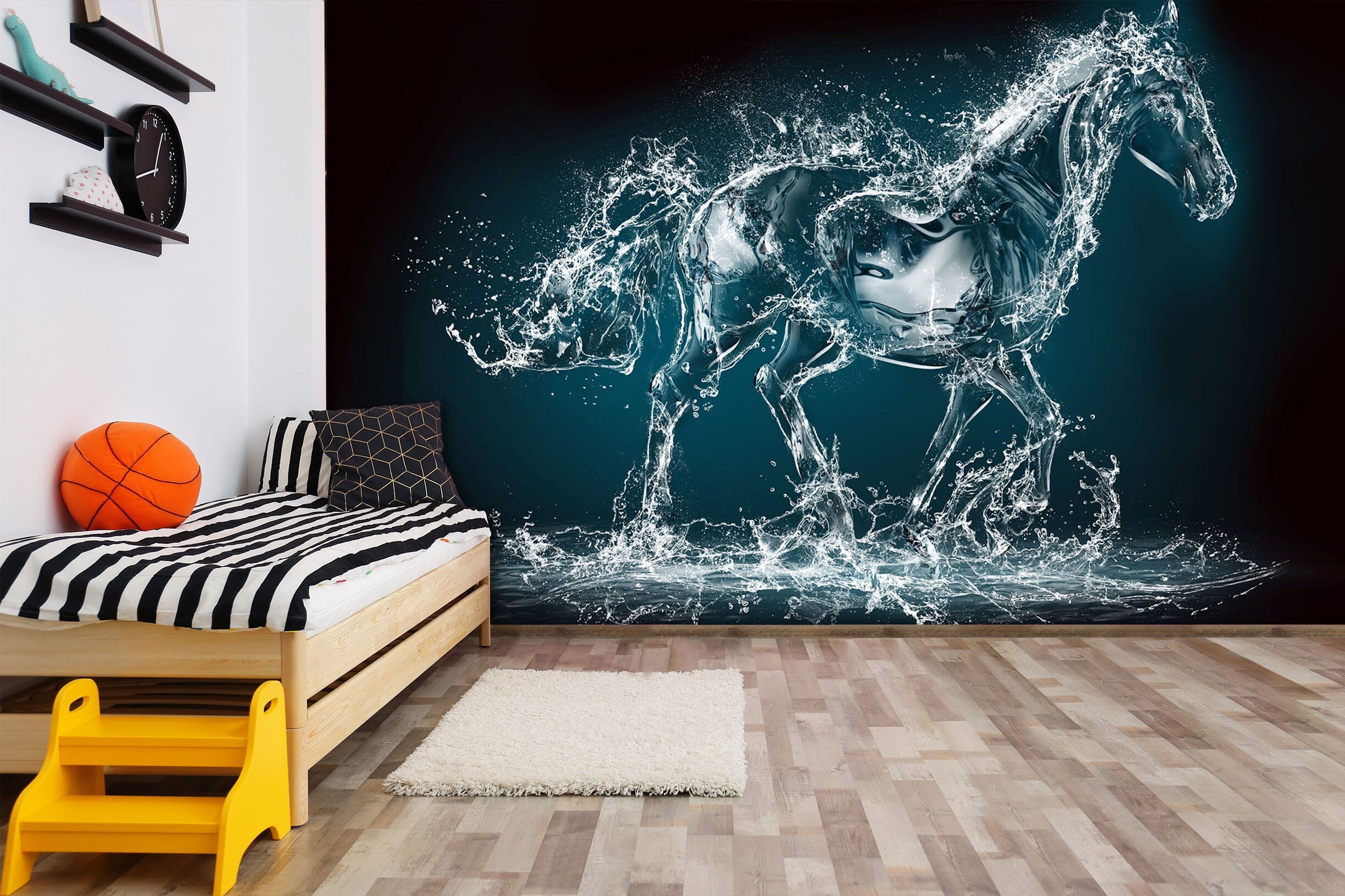 3D Transparent Horse 253 Wall Murals Wallpaper AJ Wallpaper 2