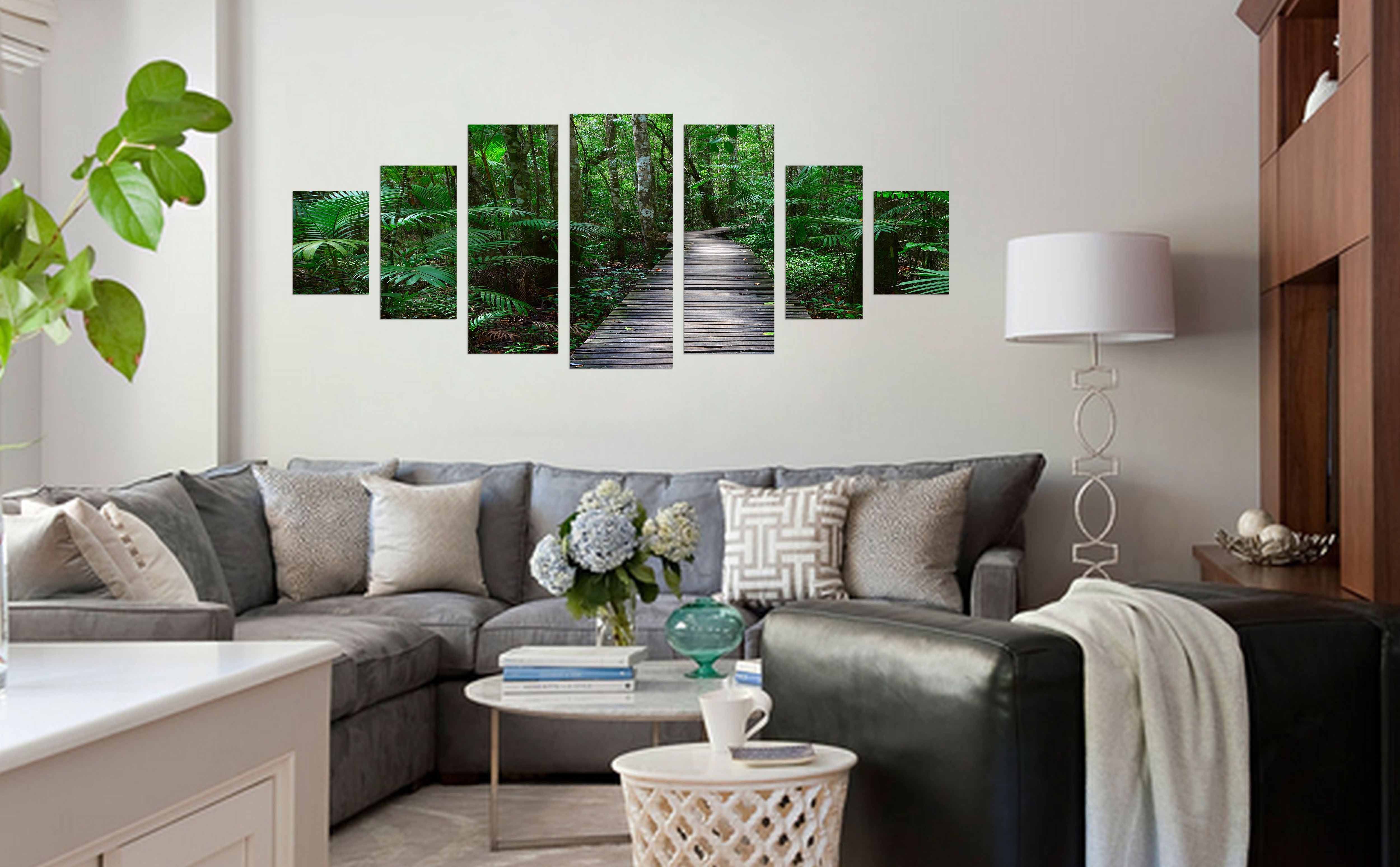 3D Wood Trail 010 Unframed Print Wallpaper Wallpaper AJ Wallpaper