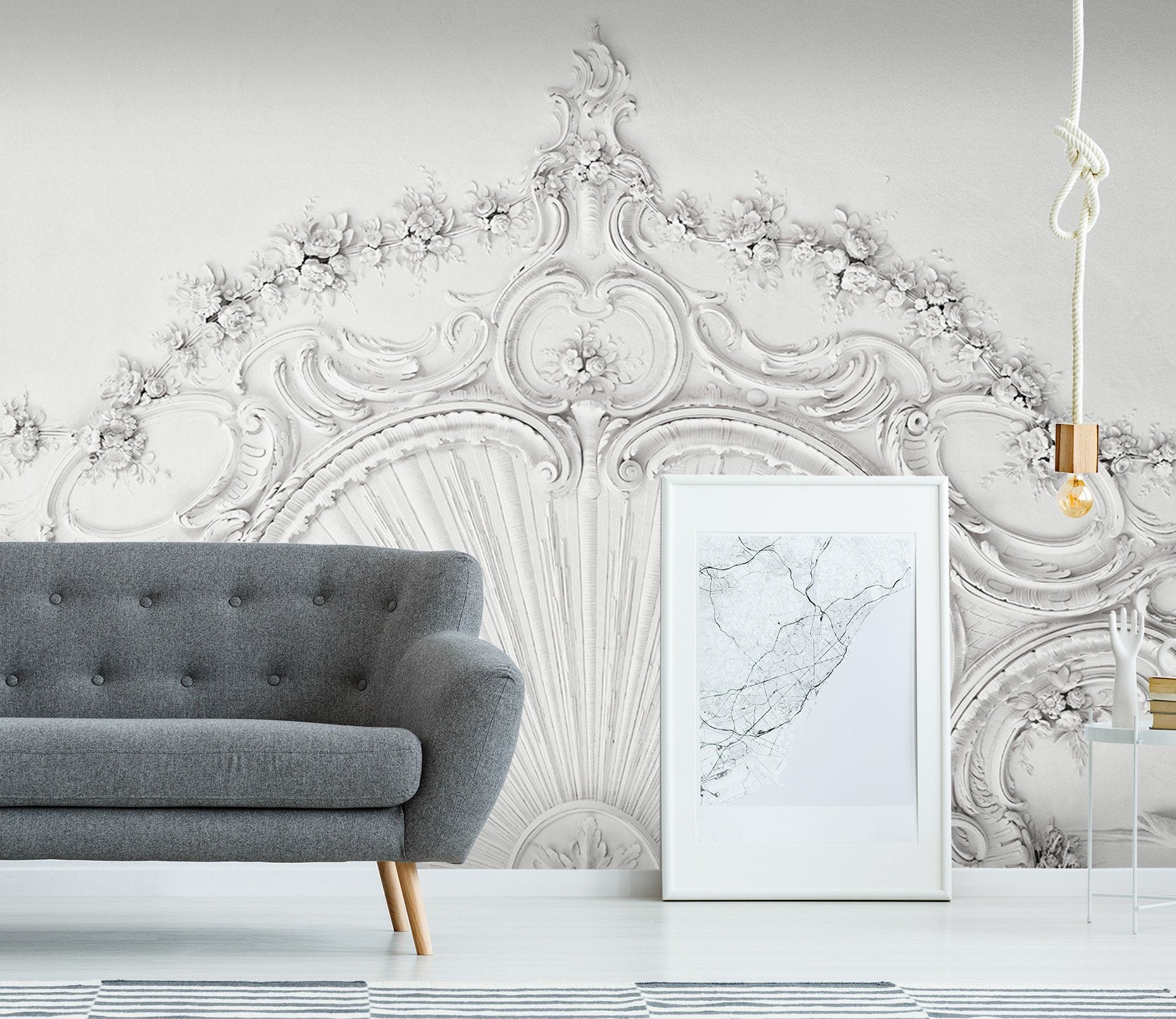 3D Sculpture Flower 136 Wallpaper AJ Wallpaper