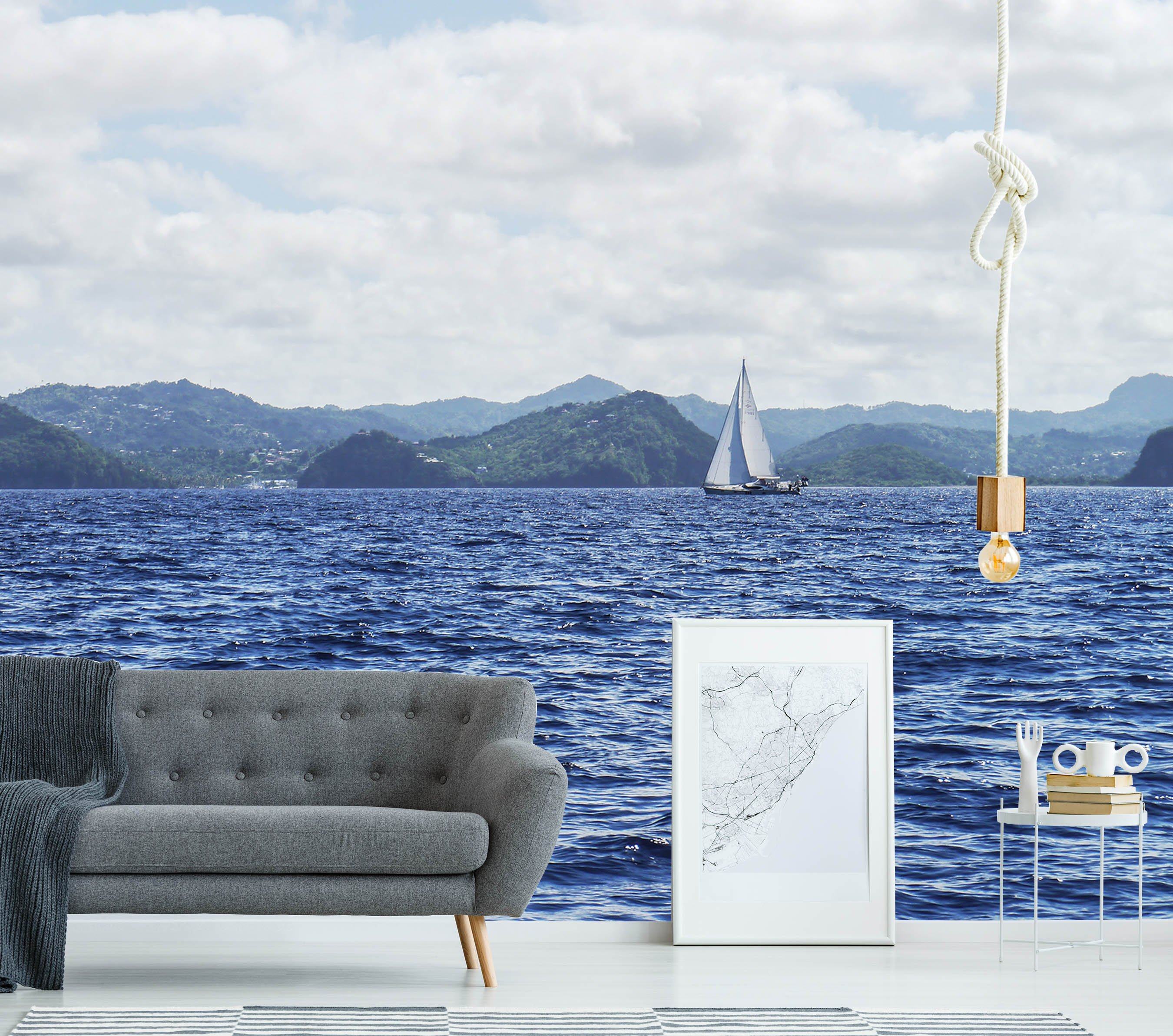 3D Sea Ferry 663 Wallpaper AJ Wallpaper