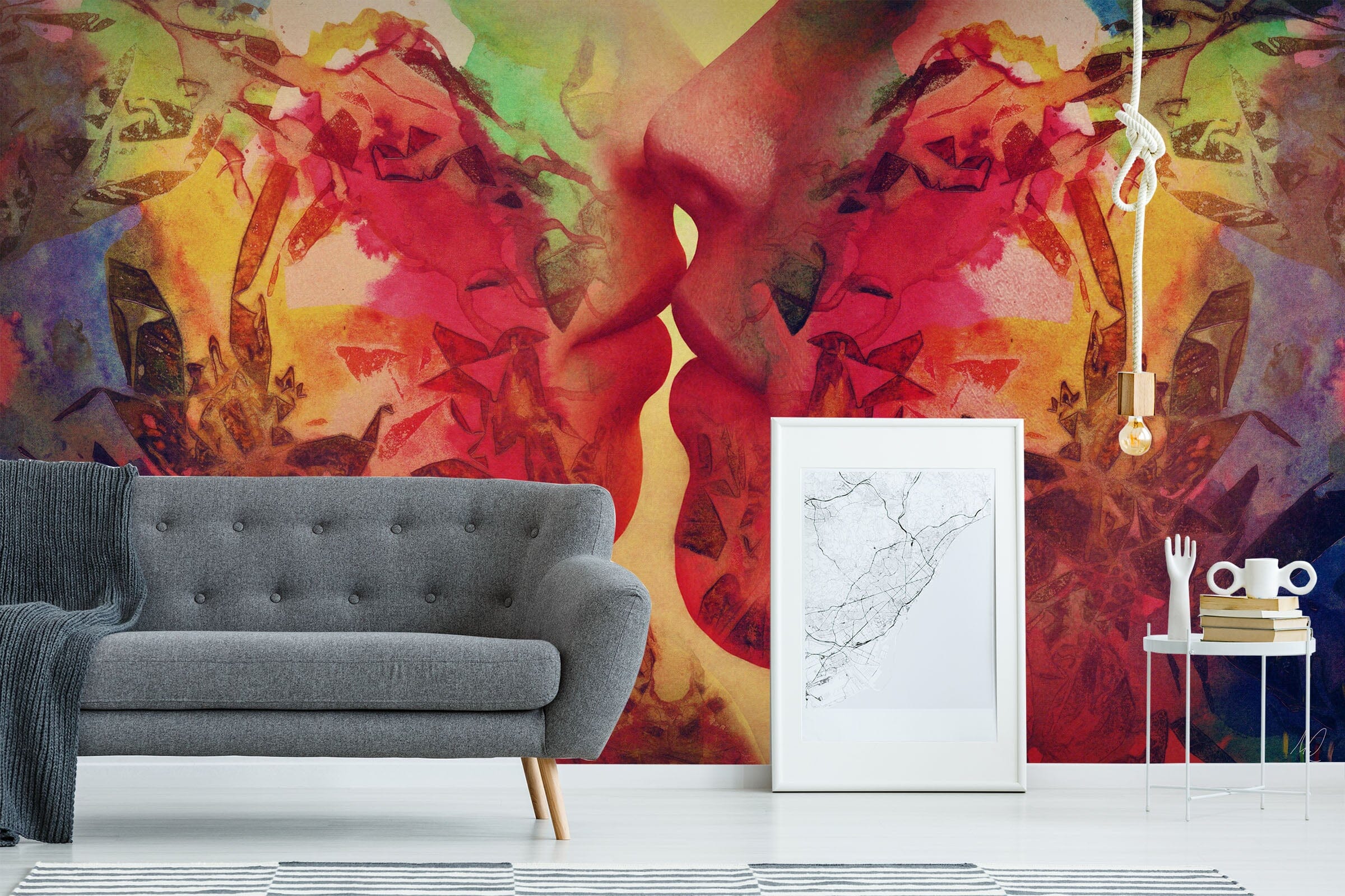 3D Graffiti Love 1405 Marco Cavazzana Wall Mural Wall Murals Wallpaper AJ Wallpaper 2