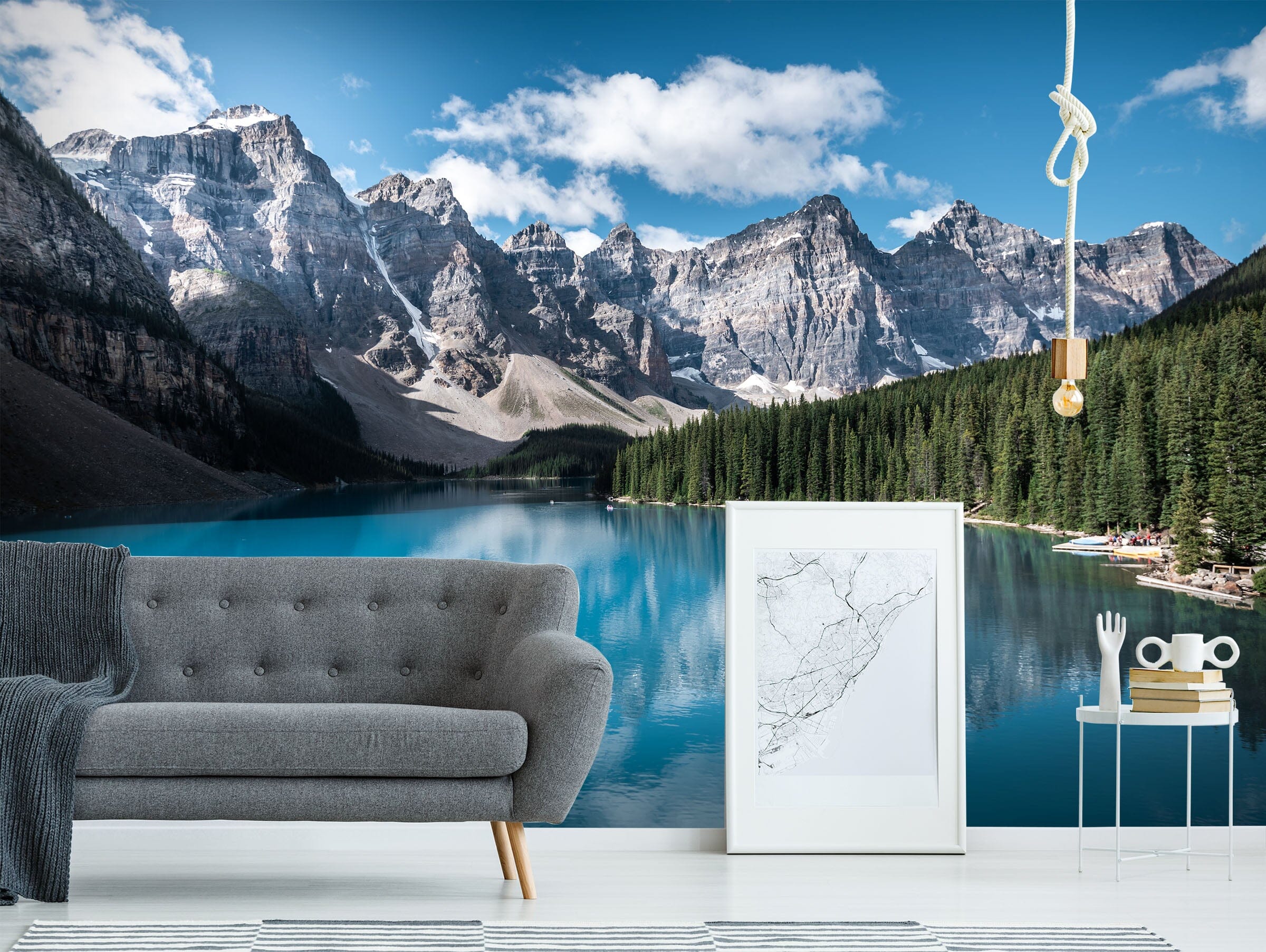 3D Snow Mountain Forest 40 Wall Murals Wallpaper AJ Wallpaper 2