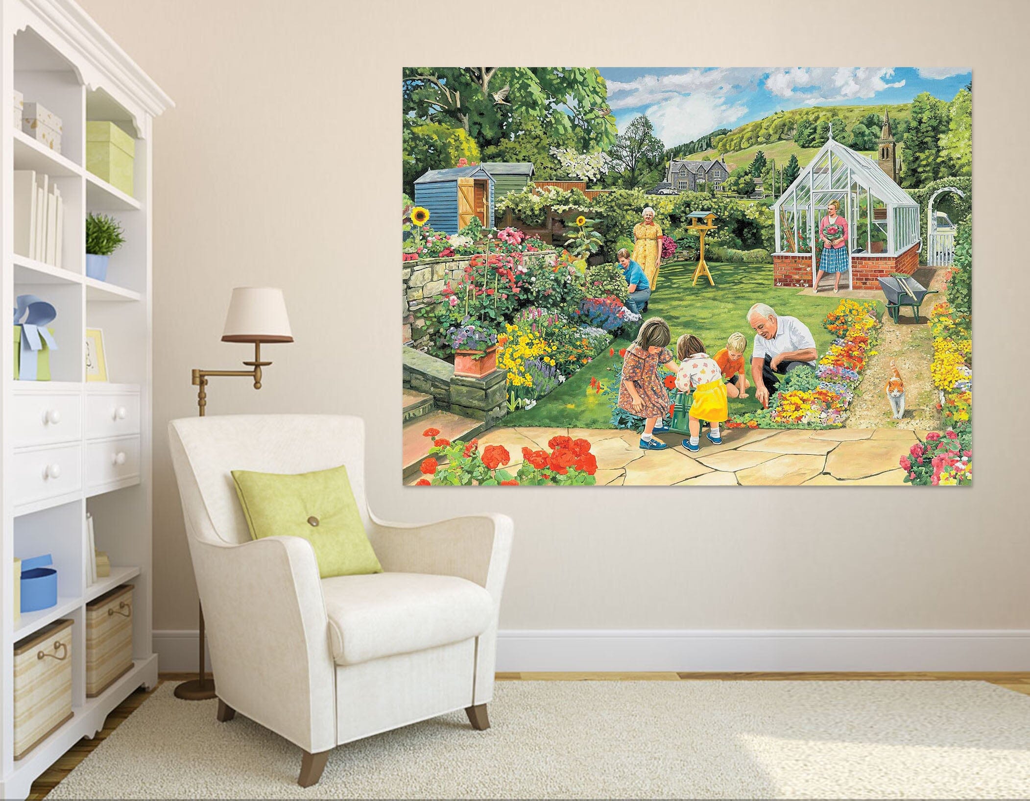 3D Gardening With Grandad 035 Trevor Mitchell Wall Sticker Wallpaper AJ Wallpaper 2