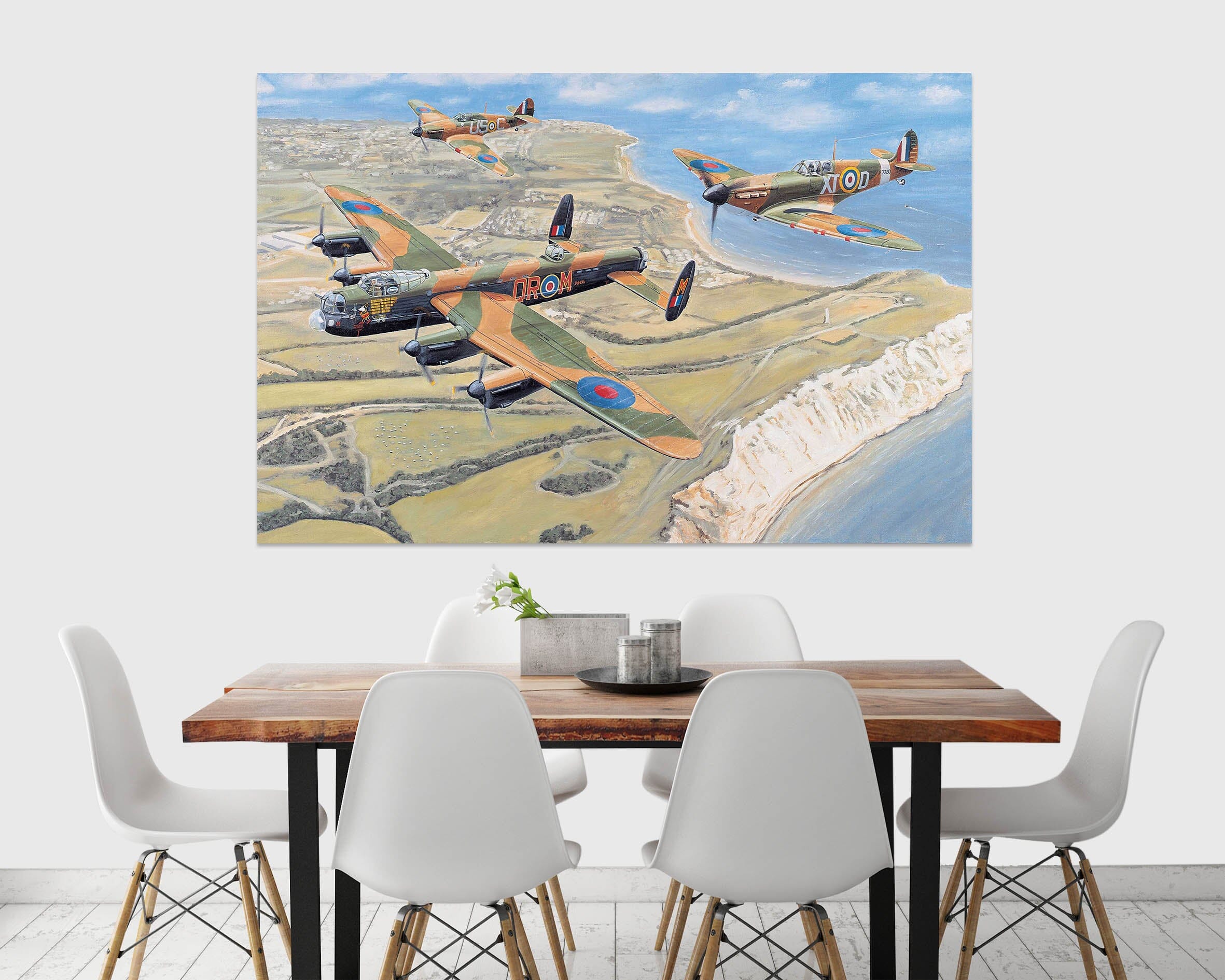 3D Military Aircraft 017 Trevor Mitchell Wall Sticker Wallpaper AJ Wallpaper 2