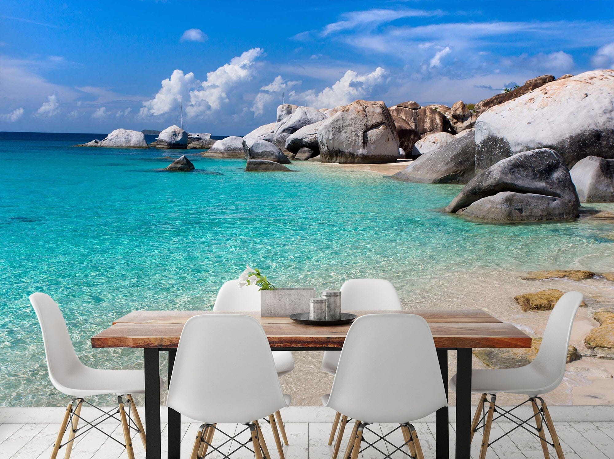 3D Seaside Beach 136 Wall Murals Wallpaper AJ Wallpaper 2
