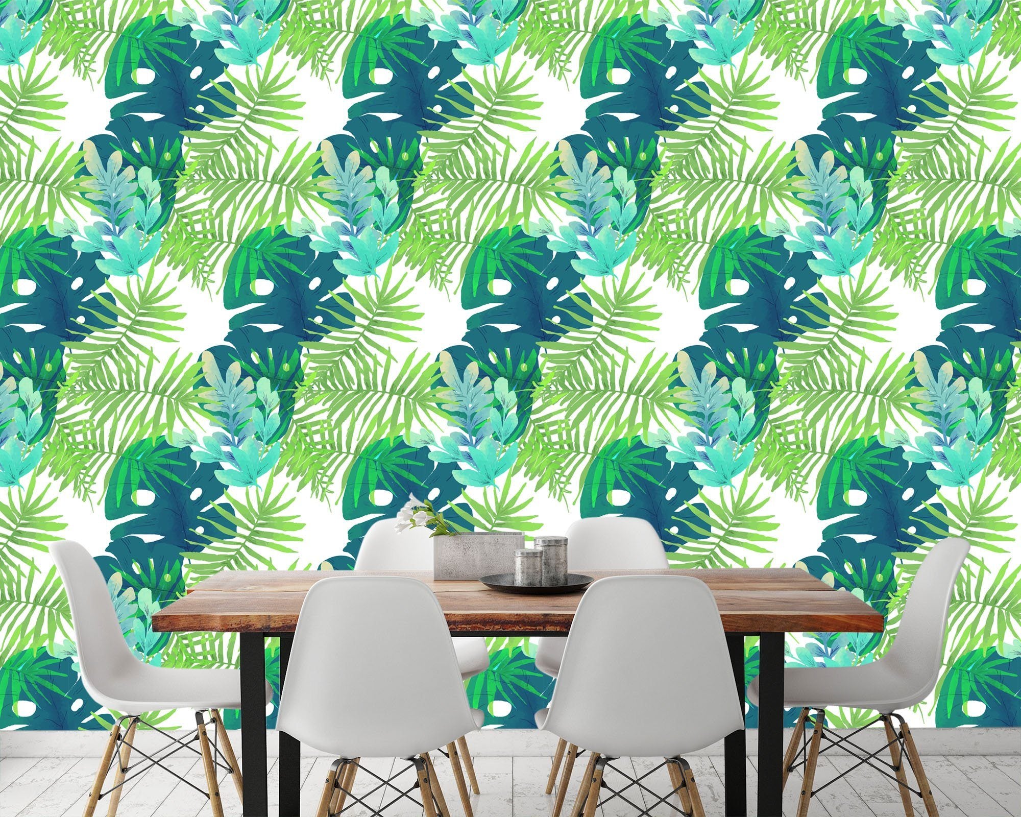 3D Graffiti Green Plant 458 Wallpaper AJ Wallpaper