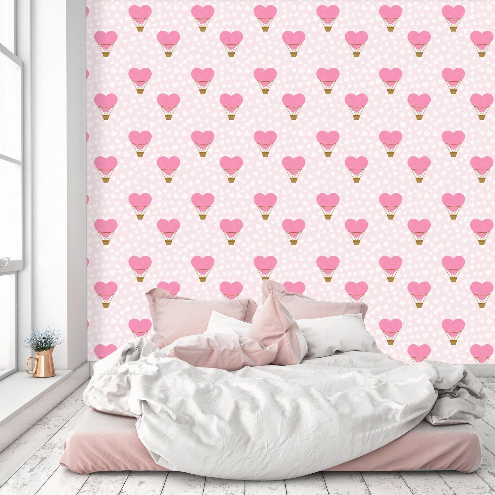 3D Pink Love Ball 403 Wallpaper AJ Wallpaper
