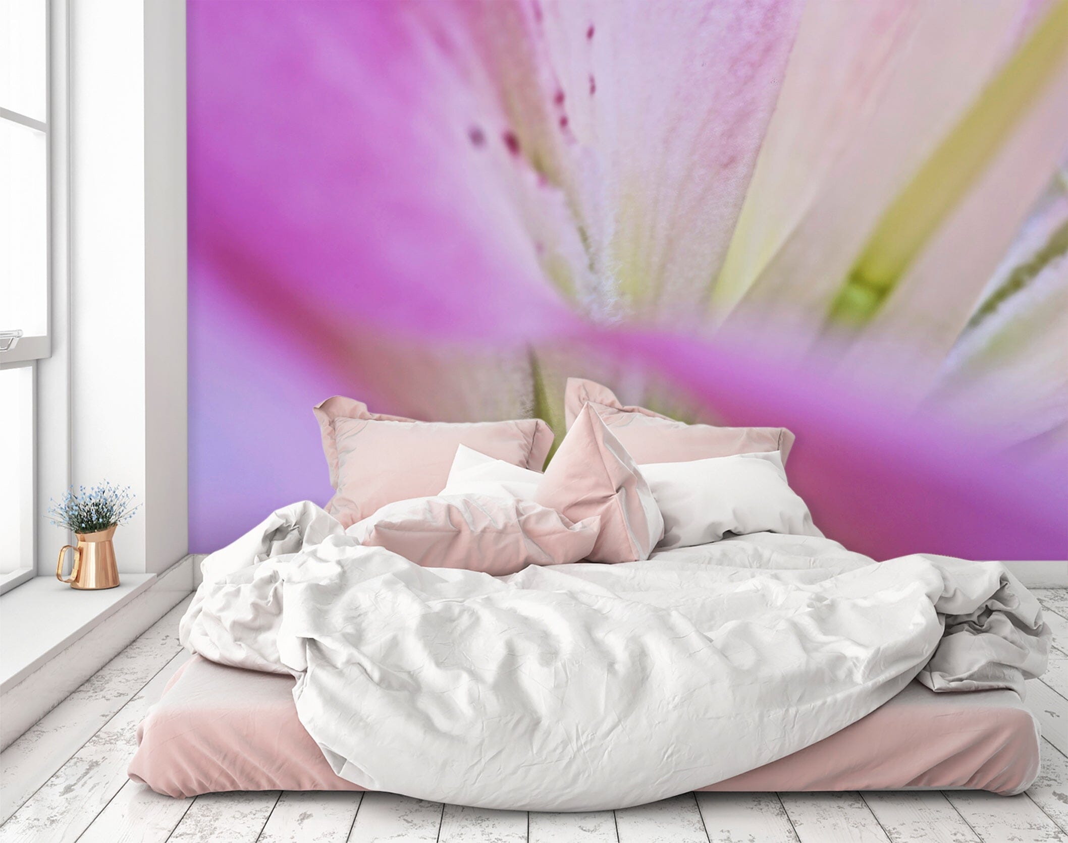 3D Freesia Glow 107 Kathy Barefield Wall Mural Wall Murals Wallpaper AJ Wallpaper 2