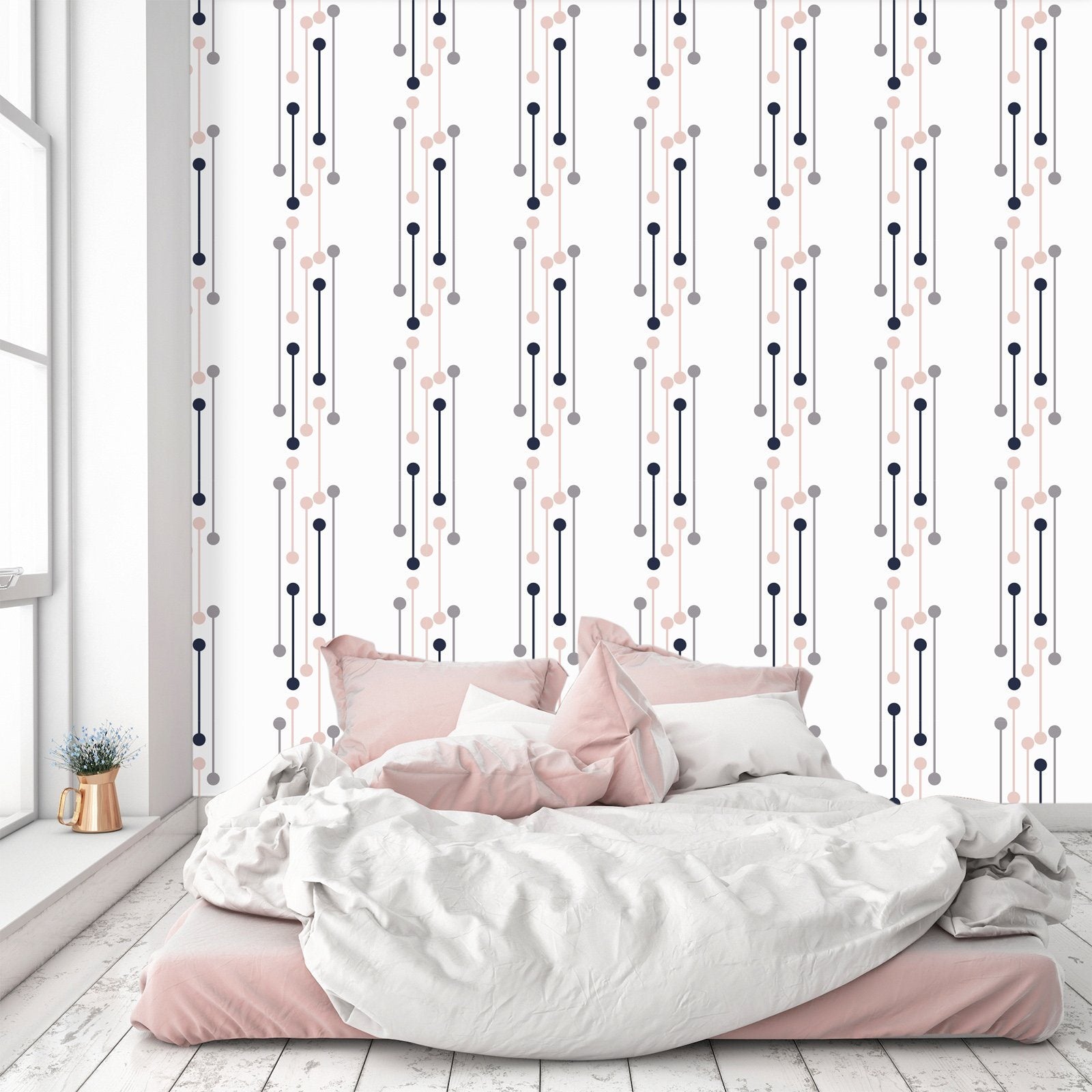 3D Dotted Line 529 Wallpaper AJ Wallpaper