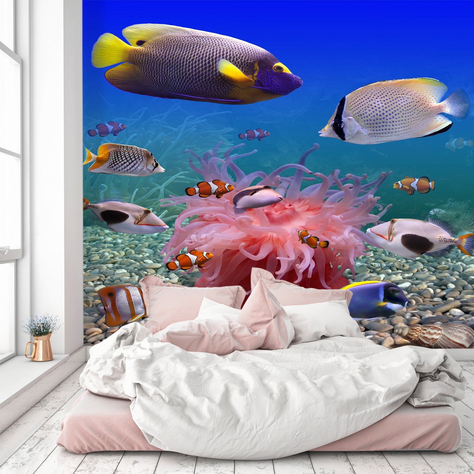 3D Deep Sea Fish 022 Wall Murals Wallpaper AJ Wallpaper 2
